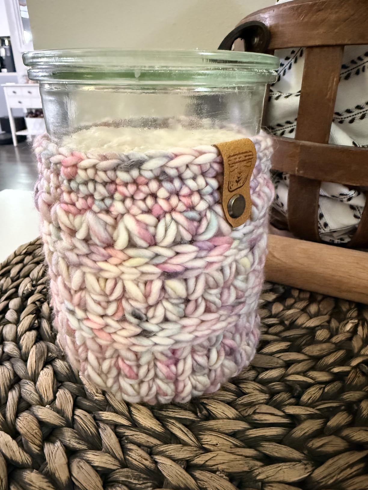 BAE by Living Dreams Yarn. Cuddly, Strong & Super Soft for Next to Skin Winter Knits. 100% Extrafine Merino Bulky Roving Yarn, First Date customer photo 2