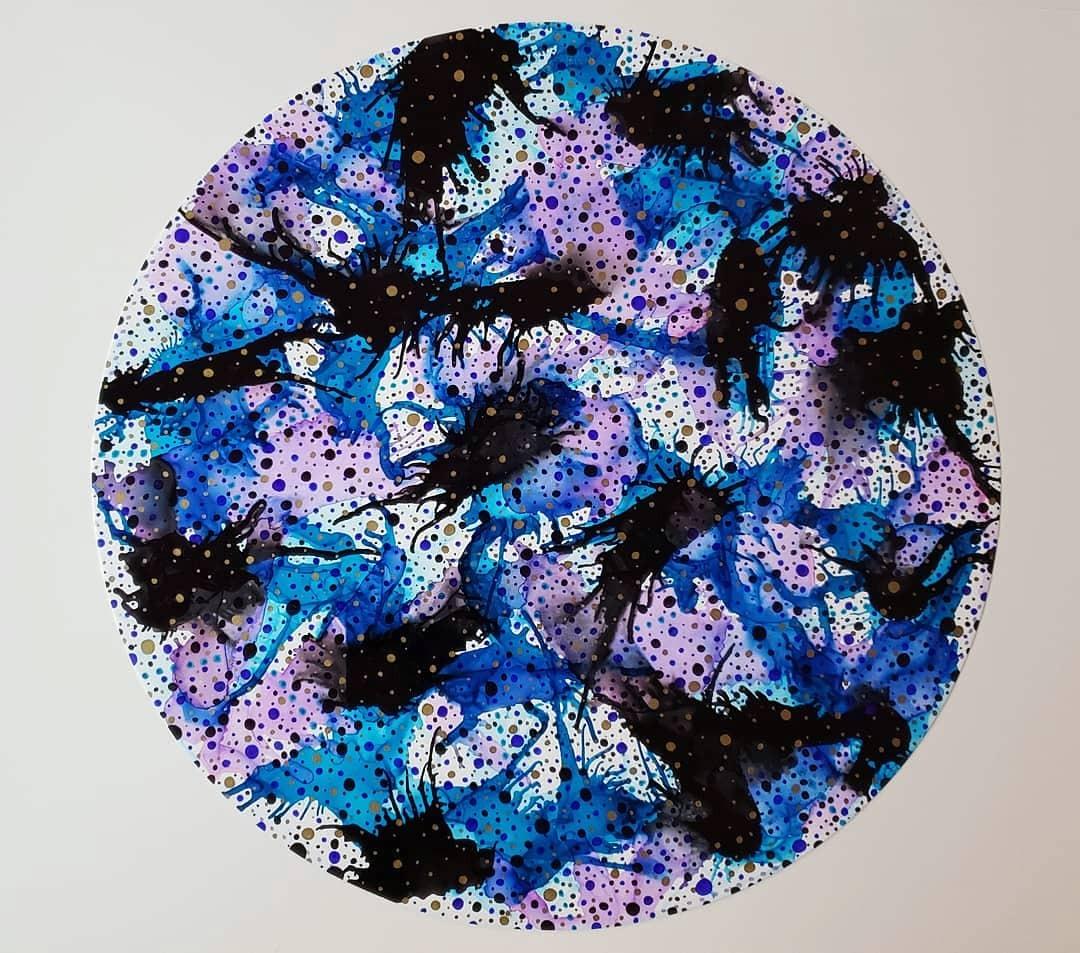 NARA Alcohol Ink Paper | White | 5 inches x 6 inches | 275 microns/200 GSM | 25 Sheets | 100% Stain-Free customer photo 2