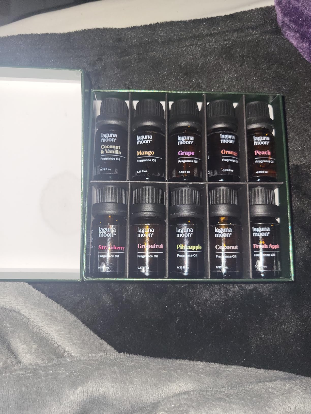 Fragrance Oil Set - Premium Grade 10 Pcs Scented Oils for Candle Making, Soap Scents, Aroma Beads, Bath Bombs, Perfume & Flavoring Oil for Lip Gloss - Essential Oils with Fruity Scents (10ml) customer photo 1