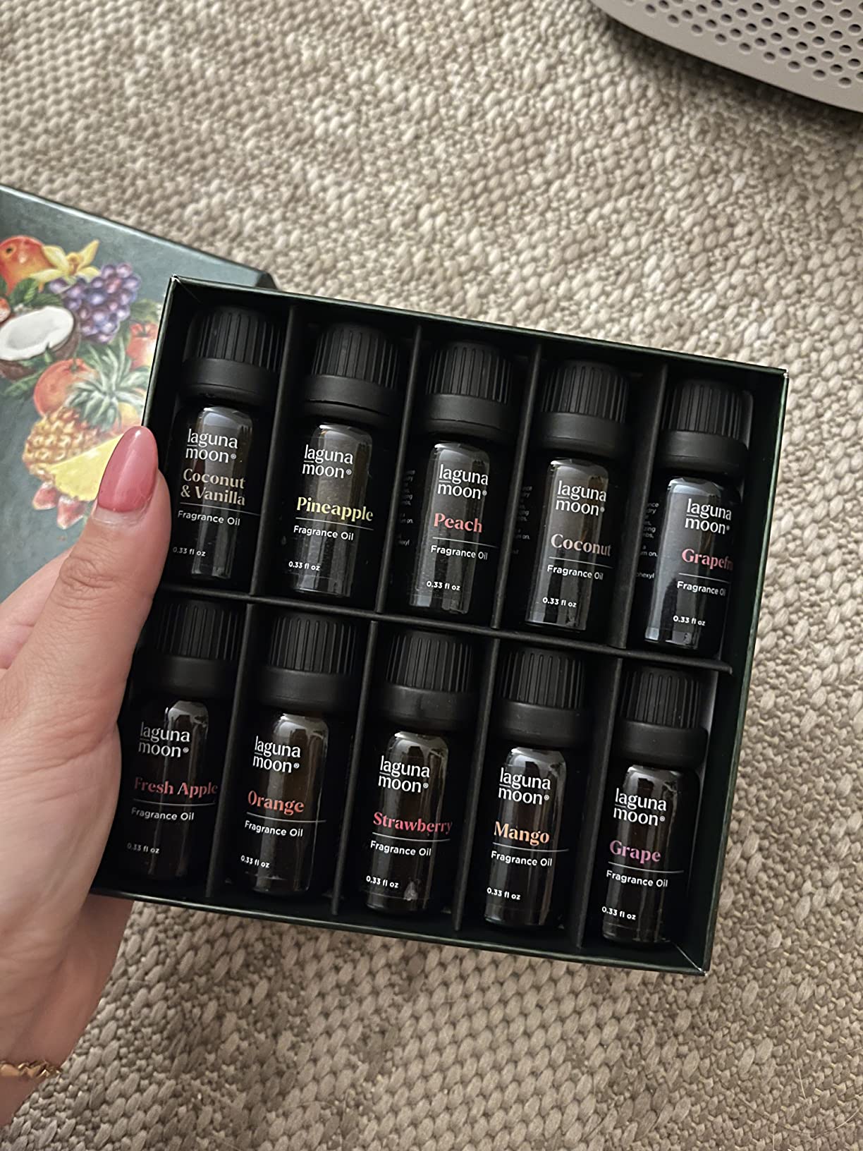 Fragrance Oil Set - Premium Grade 10 Pcs Scented Oils for Candle Making, Soap Scents, Aroma Beads, Bath Bombs, Perfume & Flavoring Oil for Lip Gloss - Essential Oils with Fruity Scents (10ml) customer photo 2