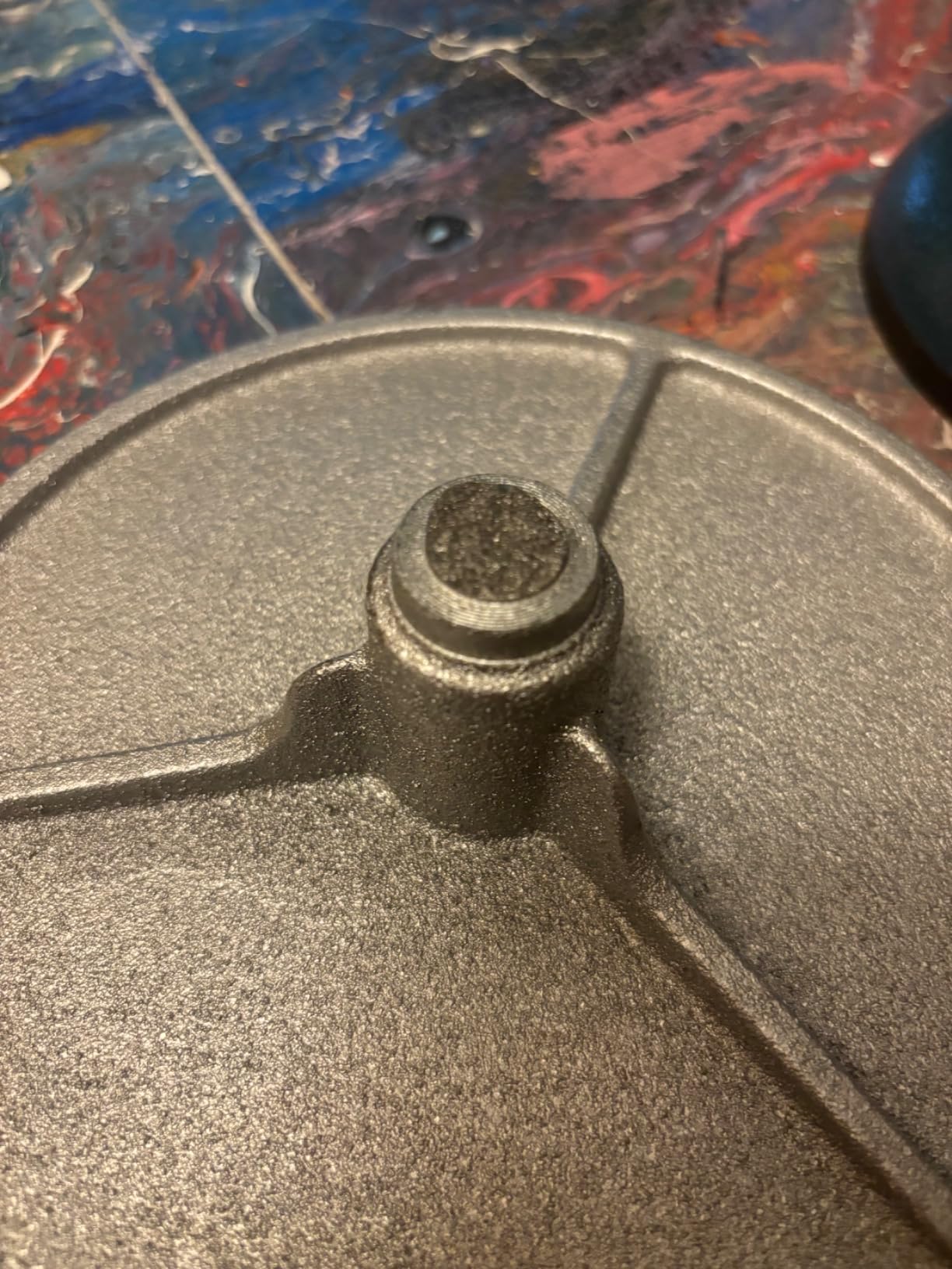 HighFree 7 inch Sculpting Wheel, Heavy Duty Banding Wheel All Metal Construction Turntable with Ball Bearings customer photo 2