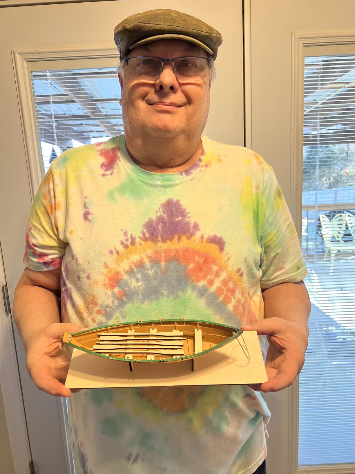 Beginner Wooden Ship Model Kit for Adults - Lowell Grand Banks Dory 1:24 Scale - Made in USA - Includes Tools, Paint, Glue and Illustrated Instructions customer photo 2