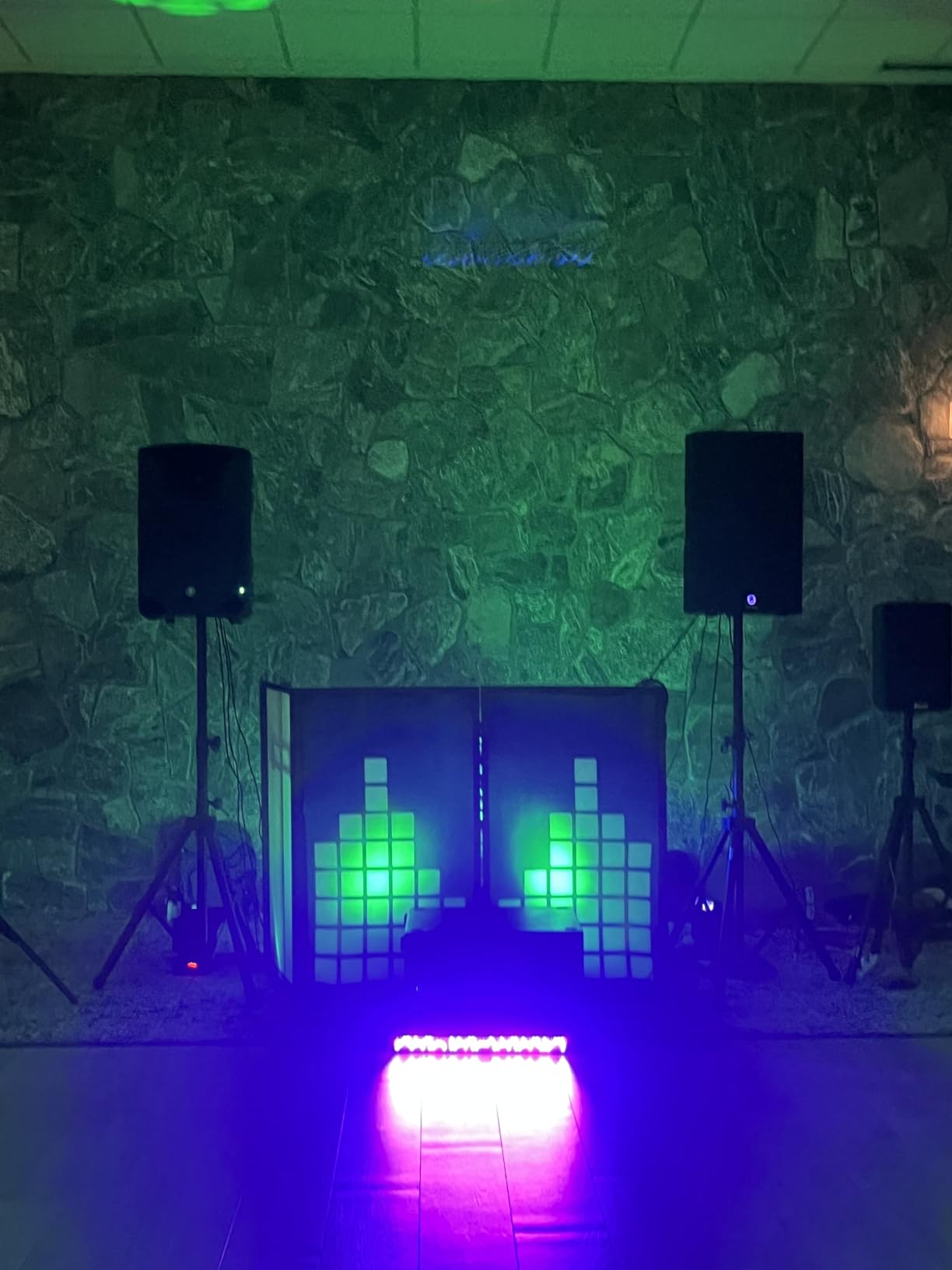 U'King Stage Lights Moving Head Lights 8 Gobos 8 Colors 11 Channels 25W Spotlights DMX 512 with Sound Activated for Wedding DJ Party Stage Lighting 2PCS customer photo 2