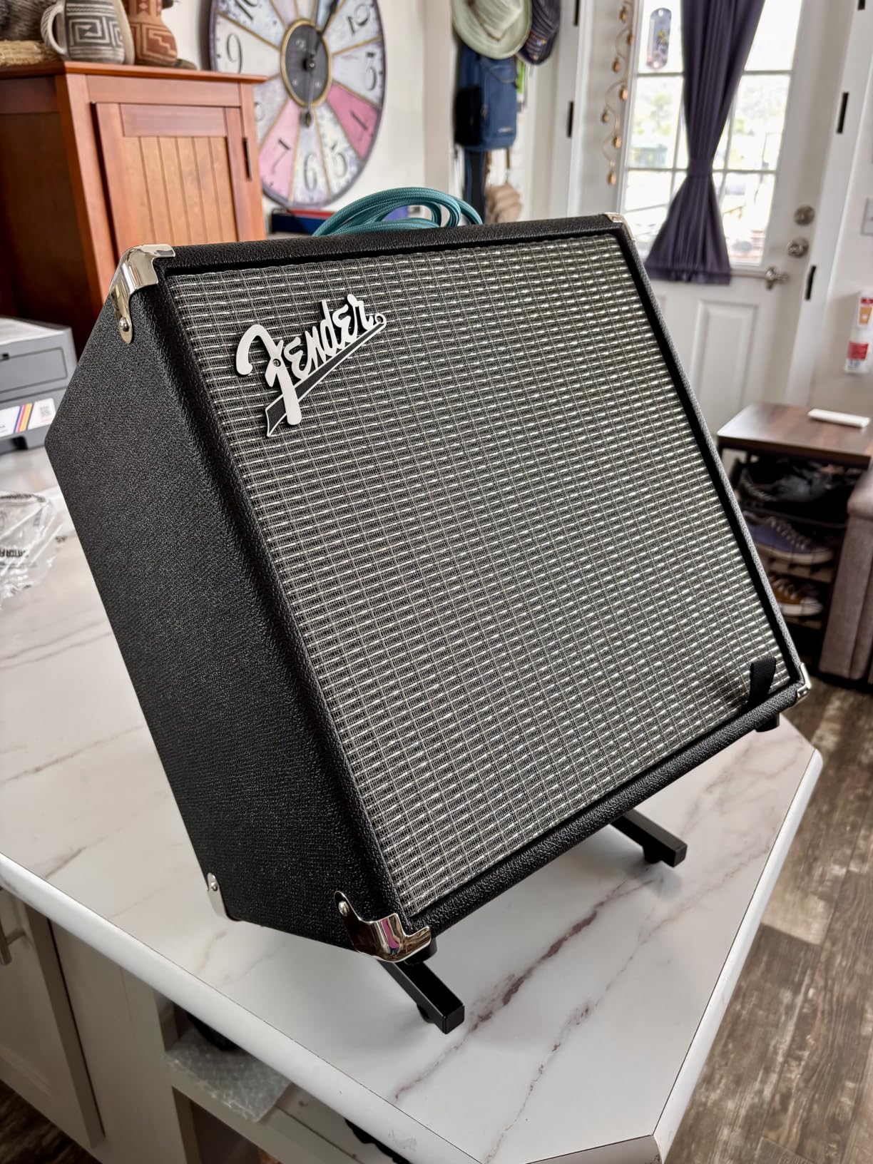 Gator Frameworks Low Profile Guitar Combo Amp Stand, Fully Collapsible (GFWGTRAMP100) customer photo 2
