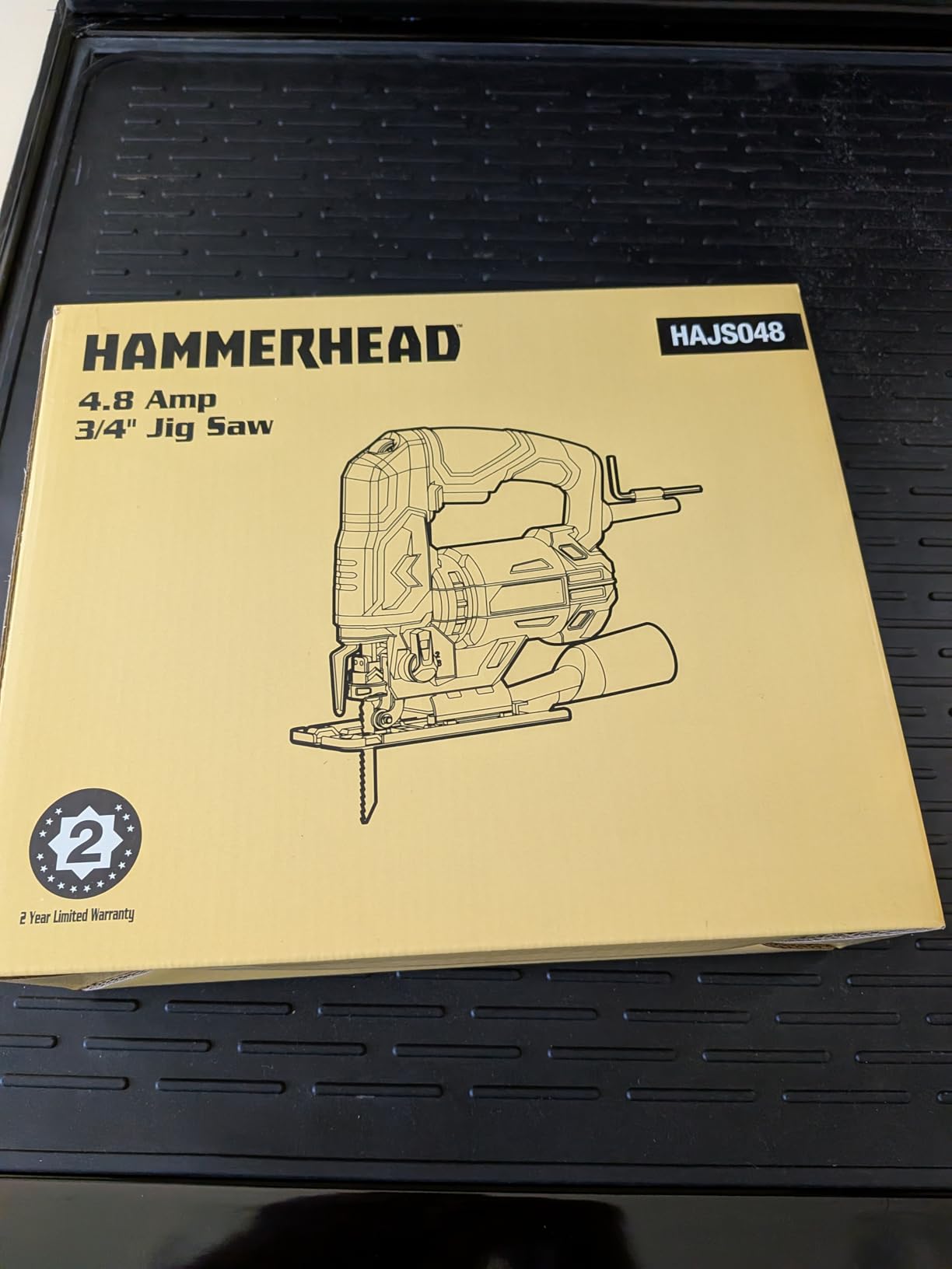 Hammerhead 4.8-Amp 3/4 Inch Jig Saw with 2pcs Wood Cutting Blades, Variable Speed and Orbital Function - HAJS048 customer photo 1