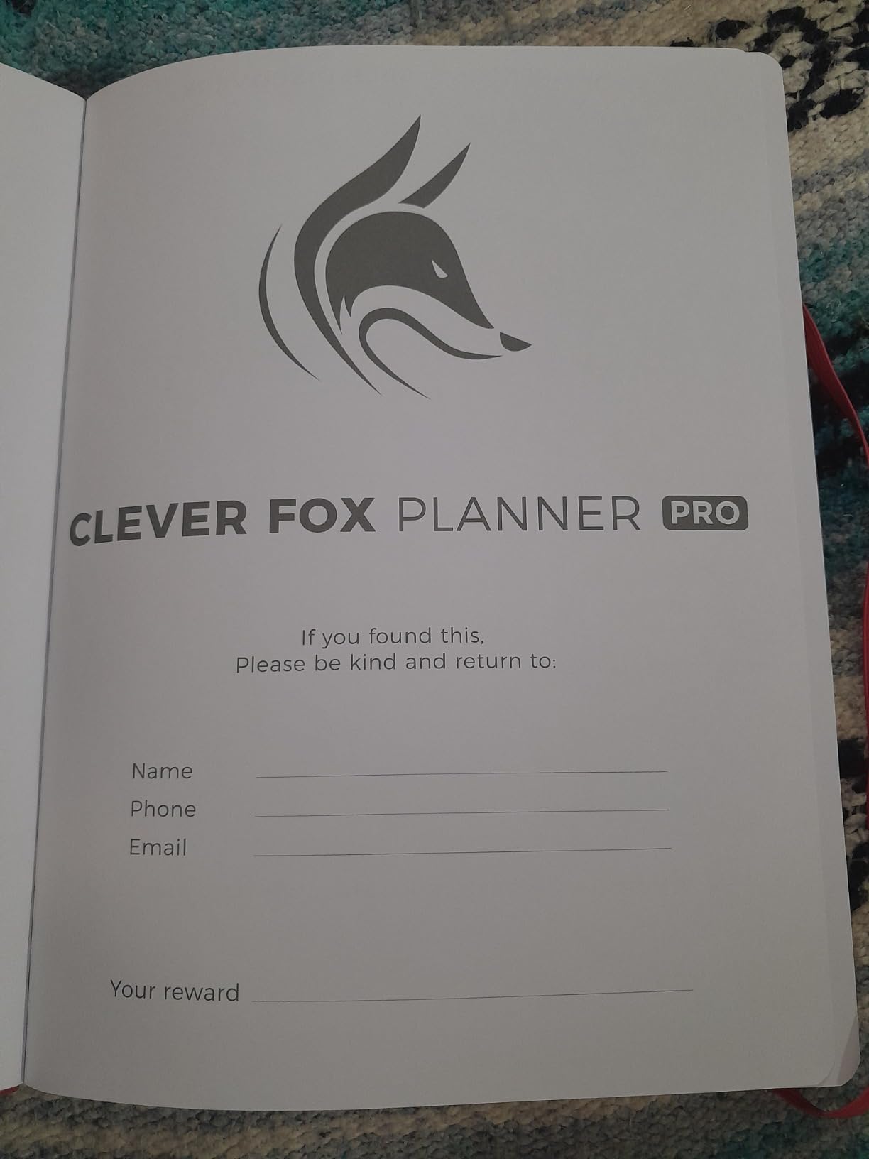 Clever Fox Planner PRO - Weekly & Monthly Life Planner to Increase Productivity, Time Management and Hit Your Goals, 8.5x11