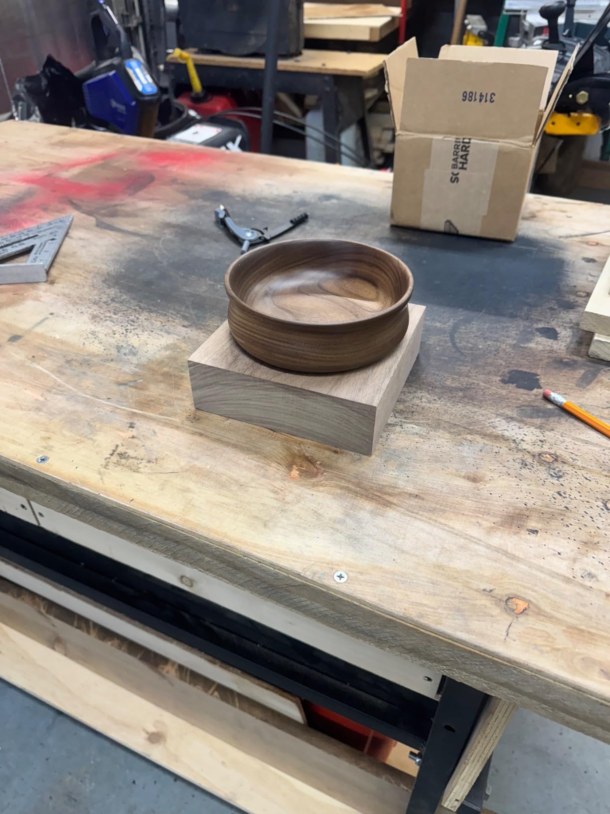 Pack of 2 Mahogany Wood Bowl Blanks 4