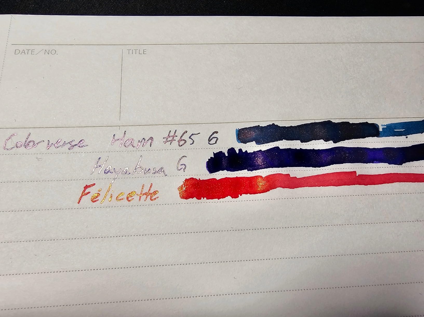 Colorverse Ink - The MINI Collection - 3 Pack - 5ml Fountain Pen Ink Bundle - Johanness Kepler Mini Set customer photo 1