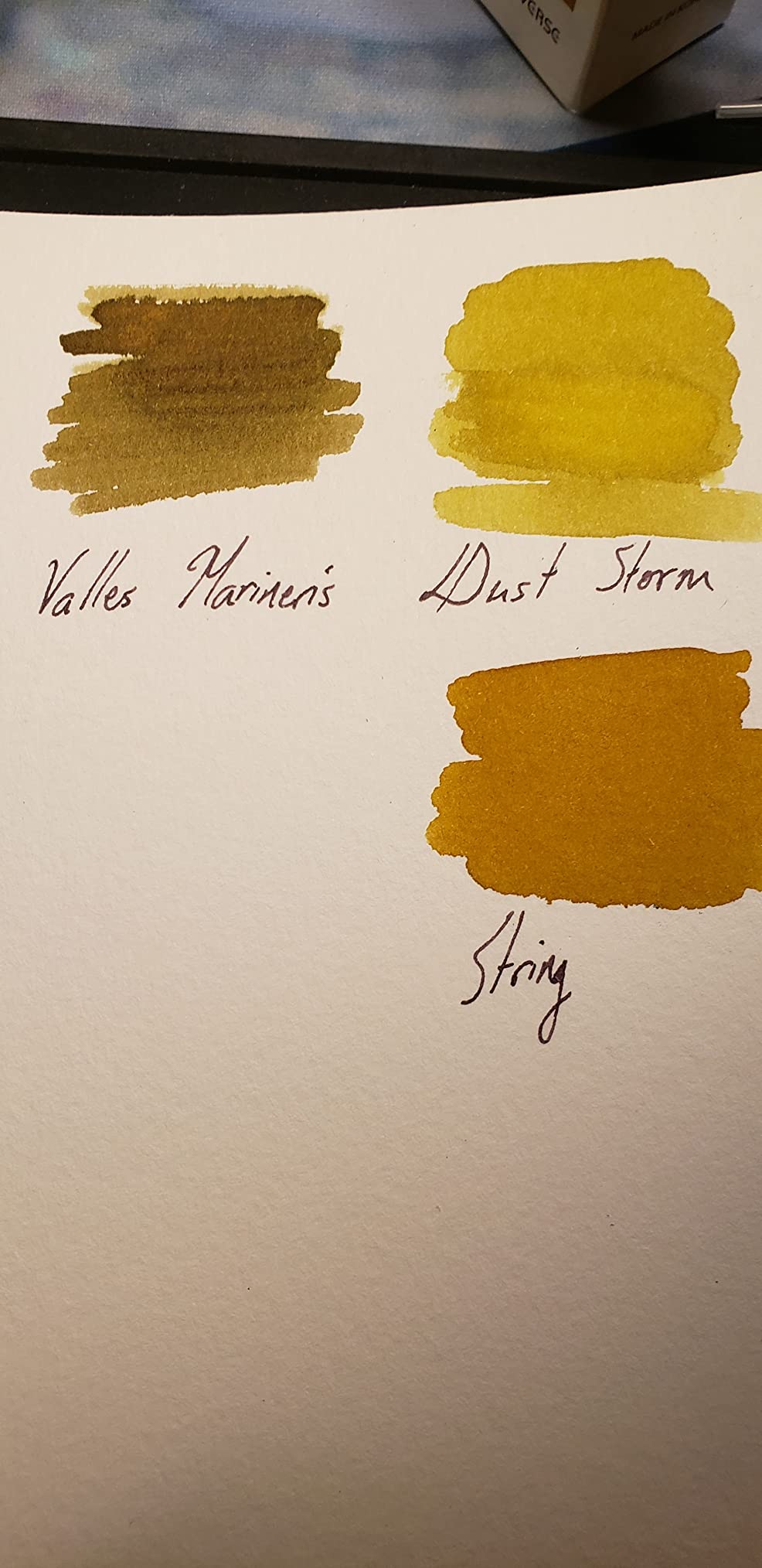 Colorverse Ink - The MINI Collection - 3 Pack - 5ml Fountain Pen Ink Bundle - Johanness Kepler Mini Set customer photo 2
