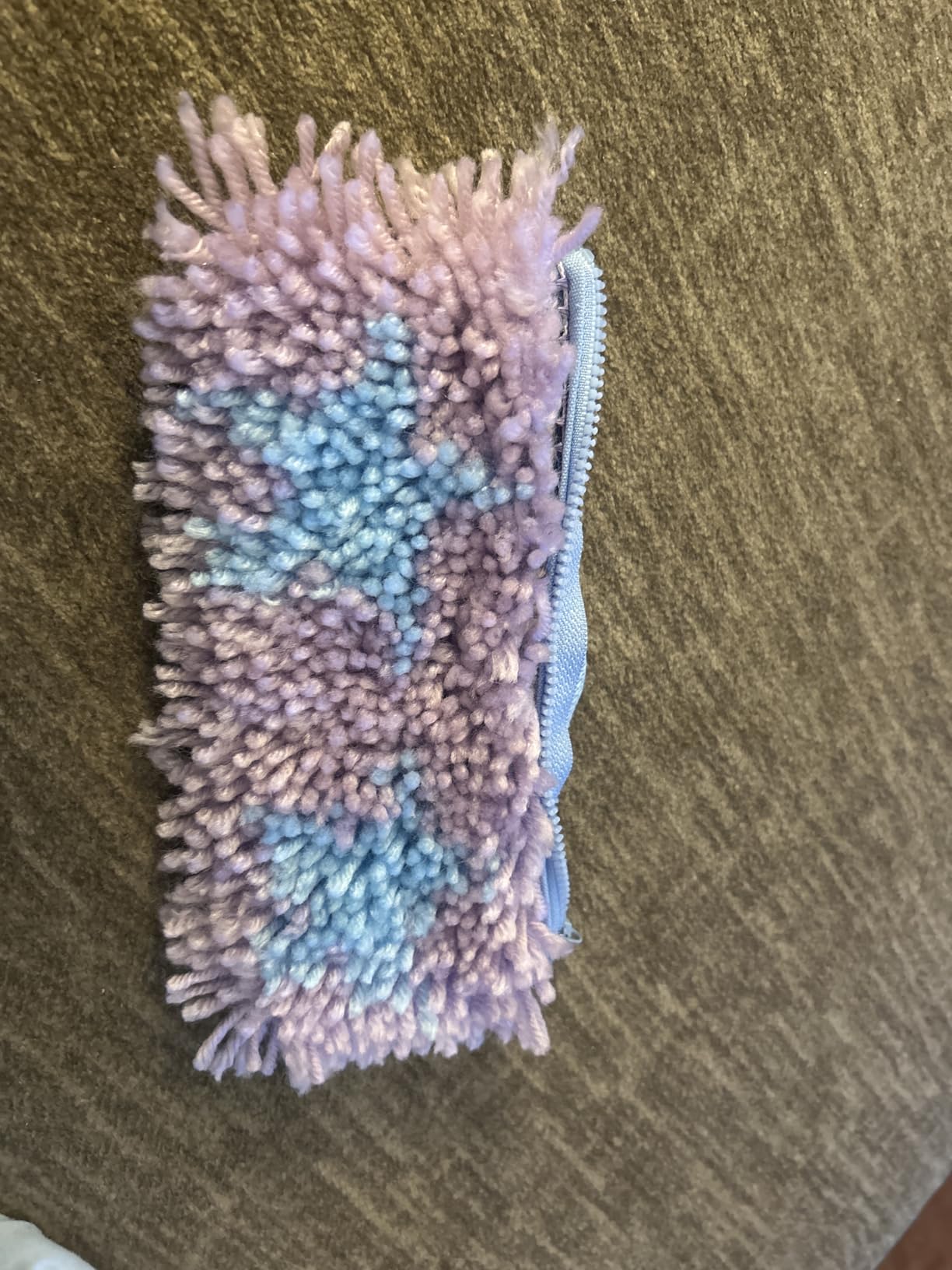 Latch Hook Kit for Kids - 2 DIY Rug Pencil Cases, Beginner Ages 8-12 customer photo 1