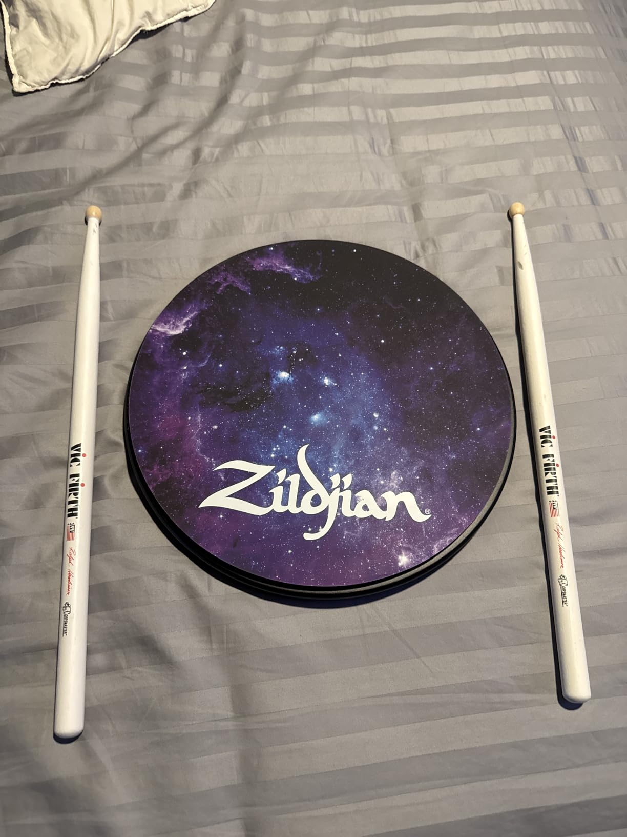Avedis Zildjian Company Galaxy Practice Pad - 12-inch customer photo 1