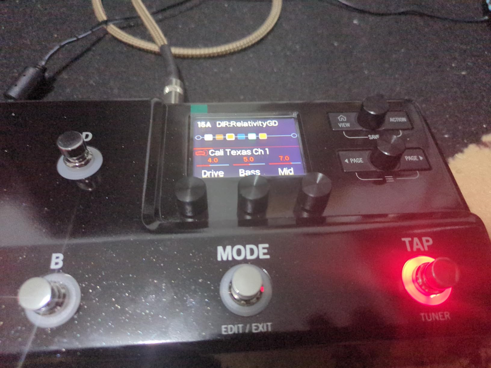 Line 6 HX Stomp XL Multi-Effects Pedal customer photo 2