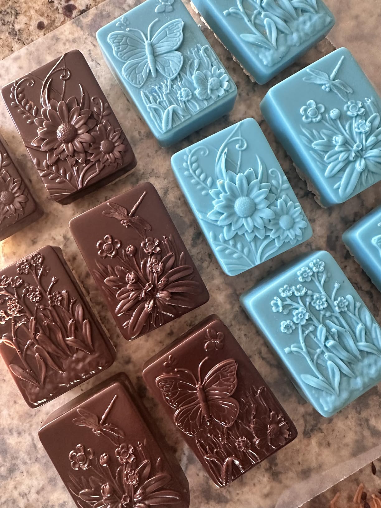 Round Soap Silicone Molds 2.1 Inch Small Round Mold | 2 Piece Silicone Mold, Suitable for Handmade Soap Shower Steamer Shower Bomb Candles Chocolate Cake and DIY Crafts Making customer photo 2