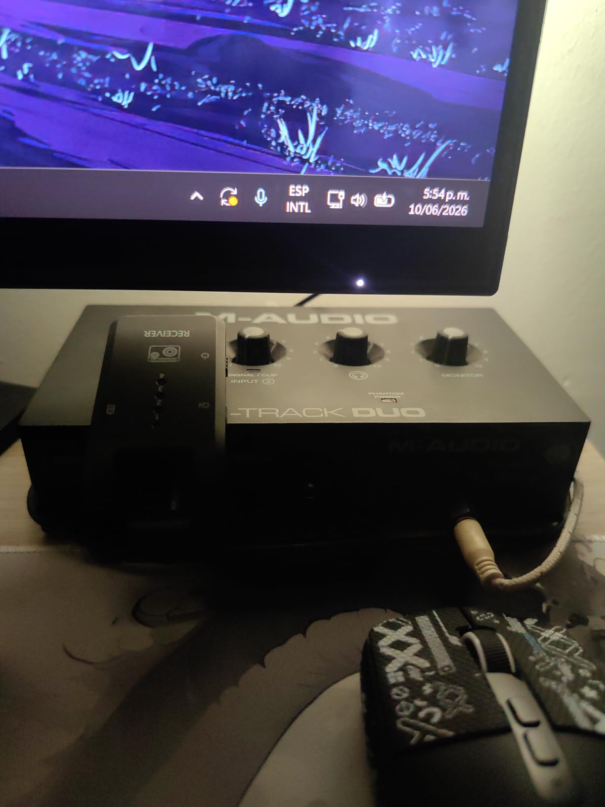 M-Audio M-Track Duo USB Audio Interface for Recording, Streaming and Podcasting with Dual XLR, Line and DI Inputs, plus a Software Suite Included customer photo 1