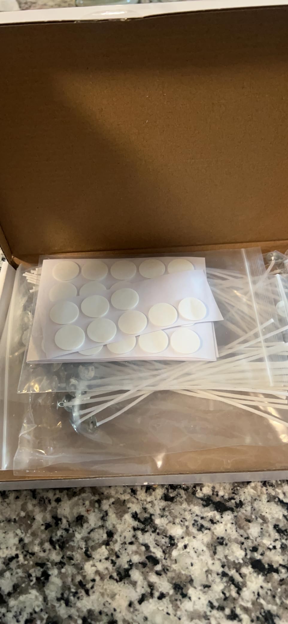 Candle Wicks 90 Pcs (4 inch, 6 inch, 8 inch) with 2 Candle Wick Holders & 90 Wick Tab Stickers, Long Lasting Pre-Waxed & Tabbed Cotton Threads customer photo 2
