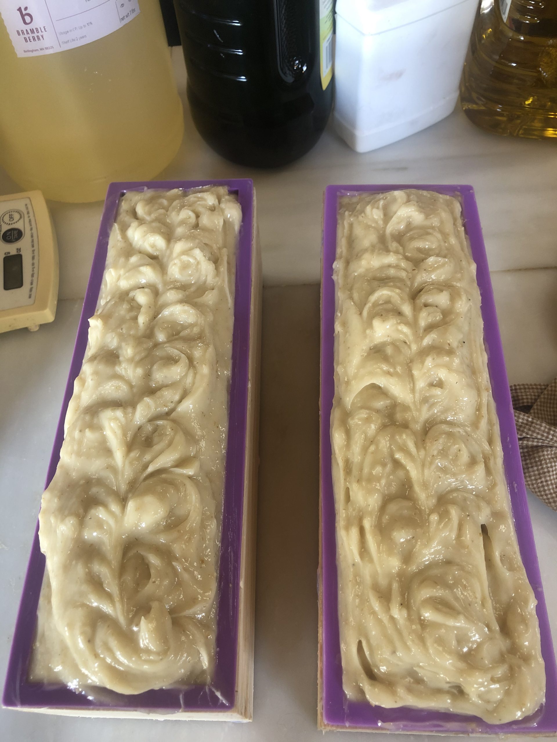 Voulosimi Cake Moulds - Making Cutting Mold with Wavy Cutter & Straight Slicer and 100 Pcs 6 x 6 inch Shrink Wrap Bags customer photo 2