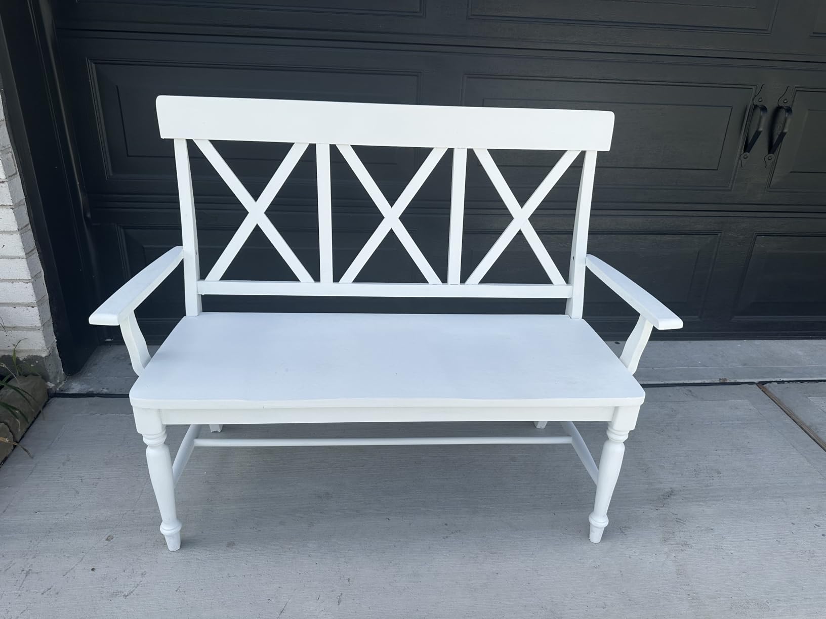 Dixie Belle Silk All-In-One Mineral Paint - Anchor (16oz) | Black Water Based Built-In Primer + Topcoat for Wood + Metal - Durable Furniture Paint - Low Reflective Finish customer photo 2