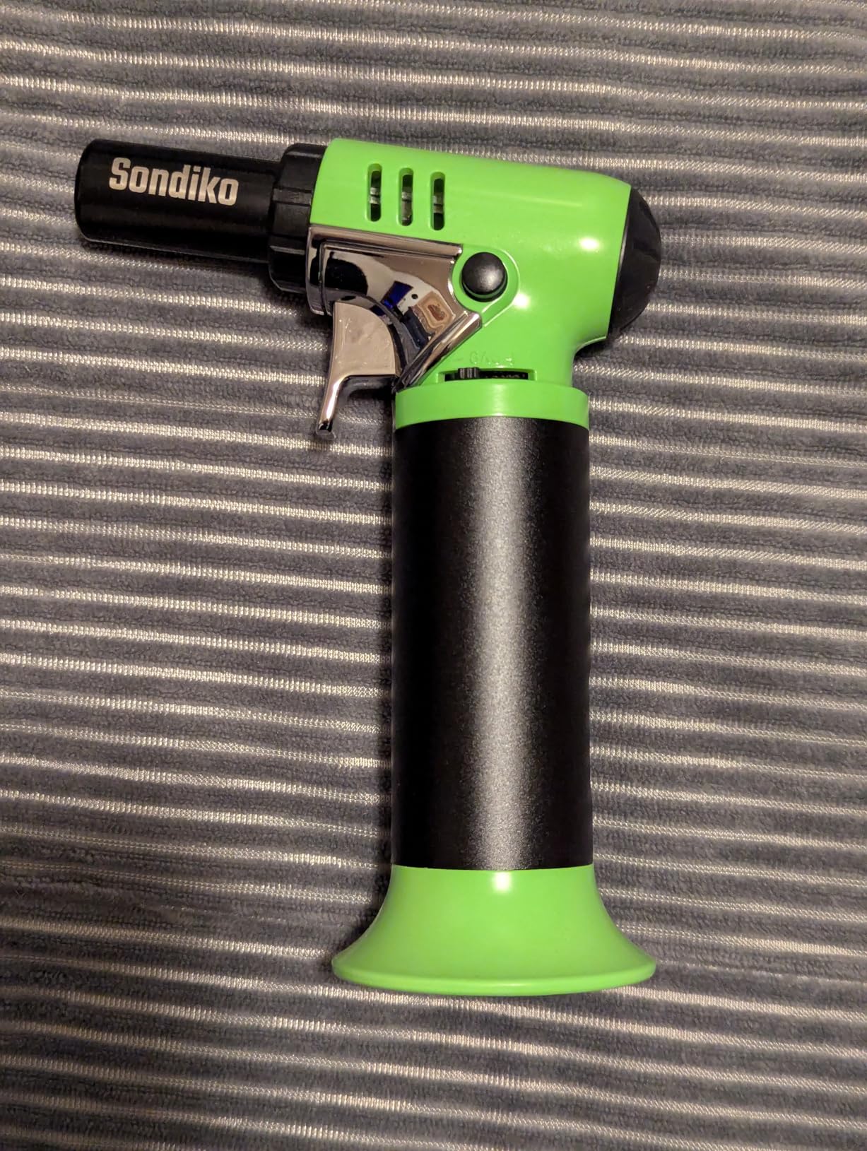 Sondiko Butane Torch Lighter with Visible Fuel Window, Refillable Soldering Torch with Adjustable Flame for Welding, Resin Art, Industrial (Butane Gas Not Included) customer photo 1