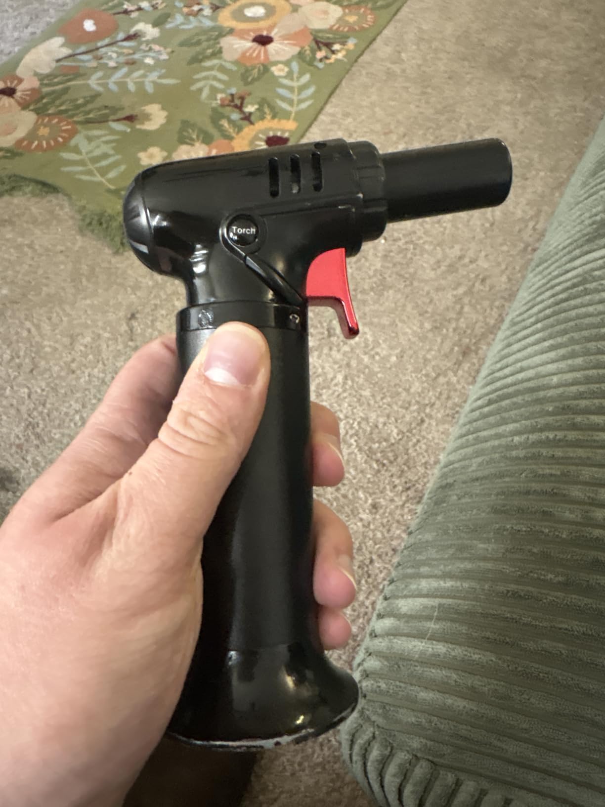 Sondiko Butane Torch Lighter with Visible Fuel Window, Refillable Soldering Torch with Adjustable Flame for Welding, Resin Art, Industrial (Butane Gas Not Included) customer photo 2