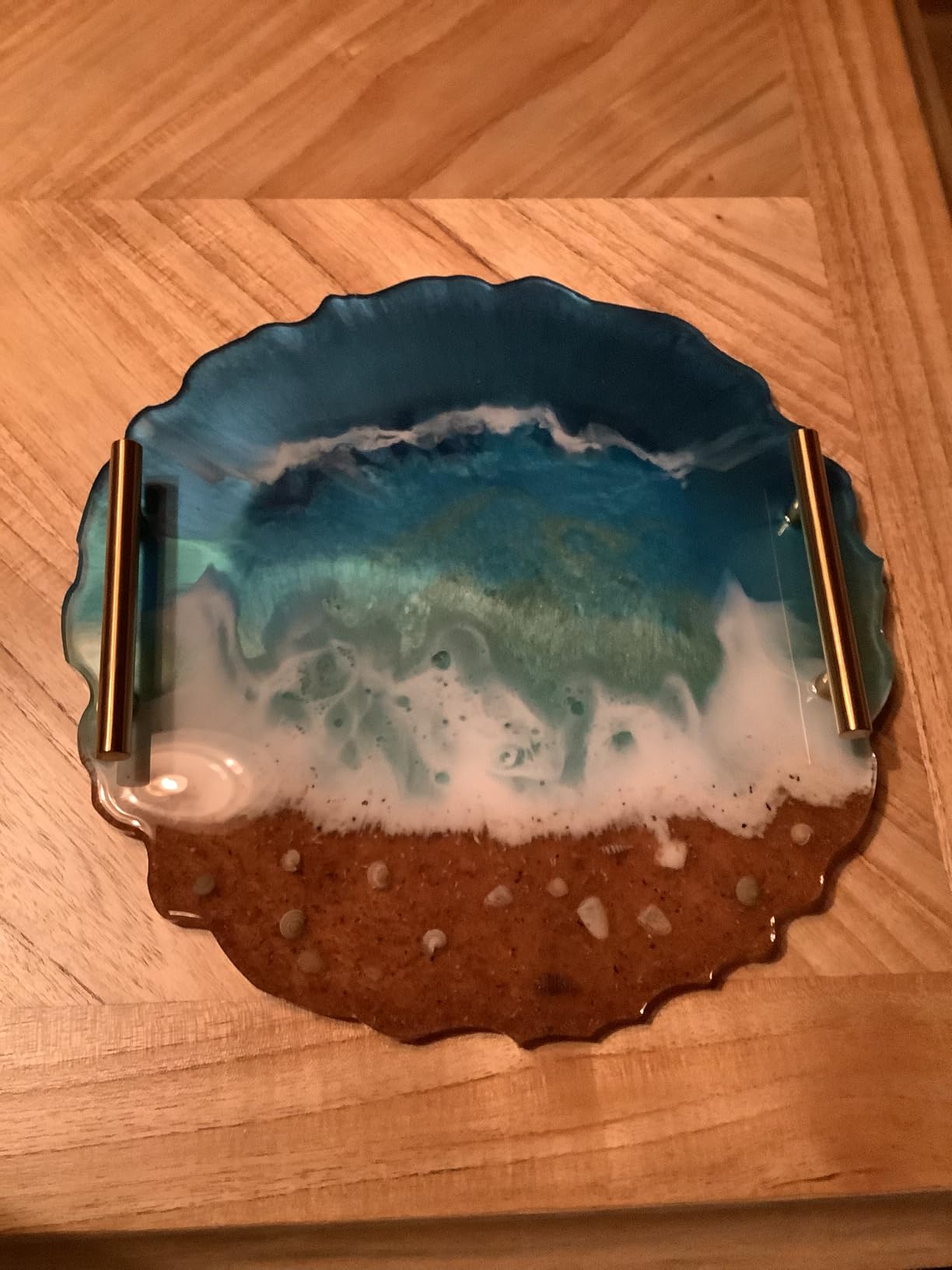 NiArt Large Octagon Tray Mold Silicone Resin Epoxy Casting DIY Art Decor | Non-Stick Reusable Beveled Edge Design, Heat Resistant For Jewelry Holder Serving Plate Craft Gifts customer photo 2