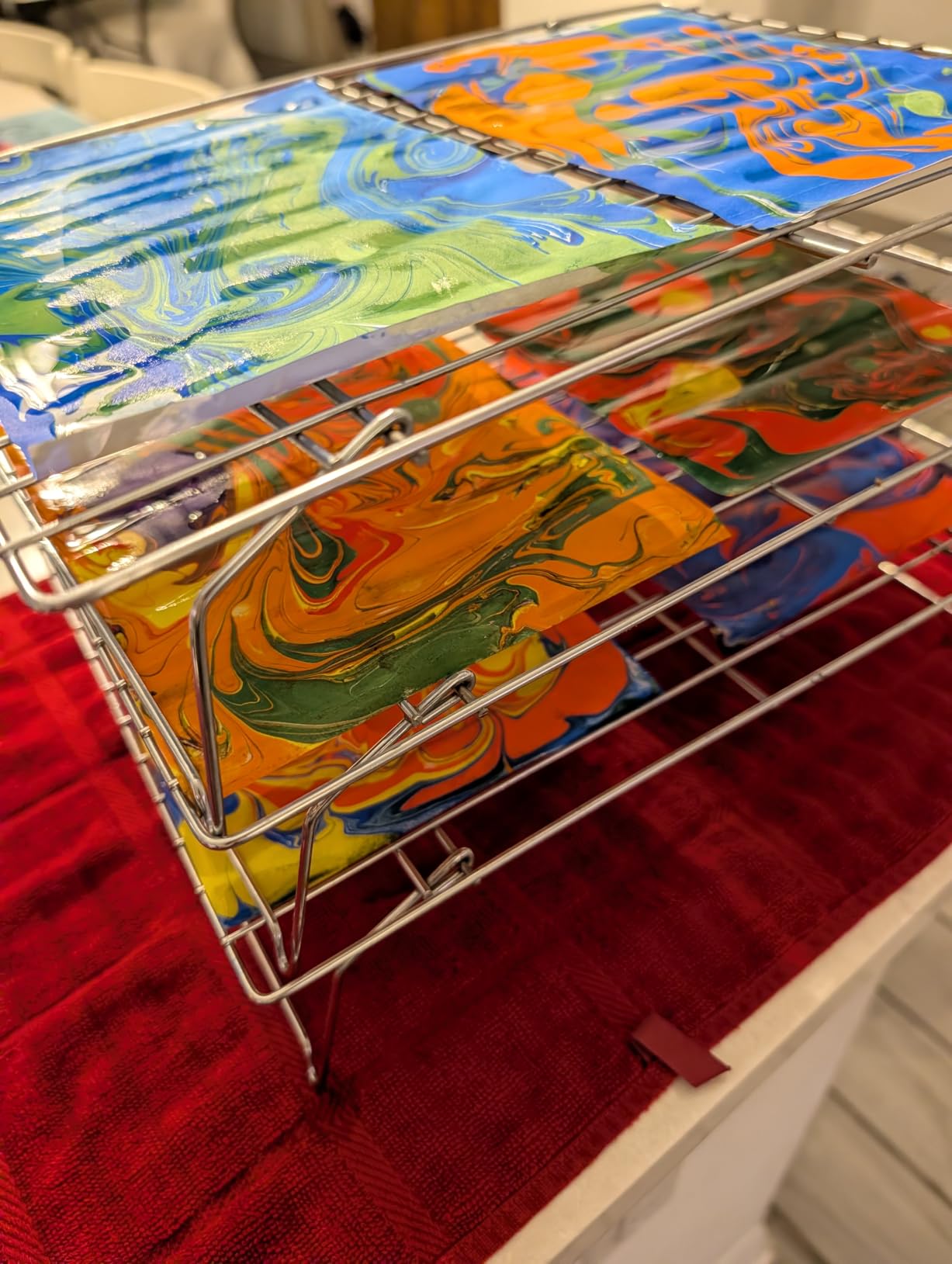 Water Marbling Paint for Kids - Arts and Crafts for Girls & Boys Crafts Kits Ideal Gifts for Kids Age 6-8 8-12 customer photo 1