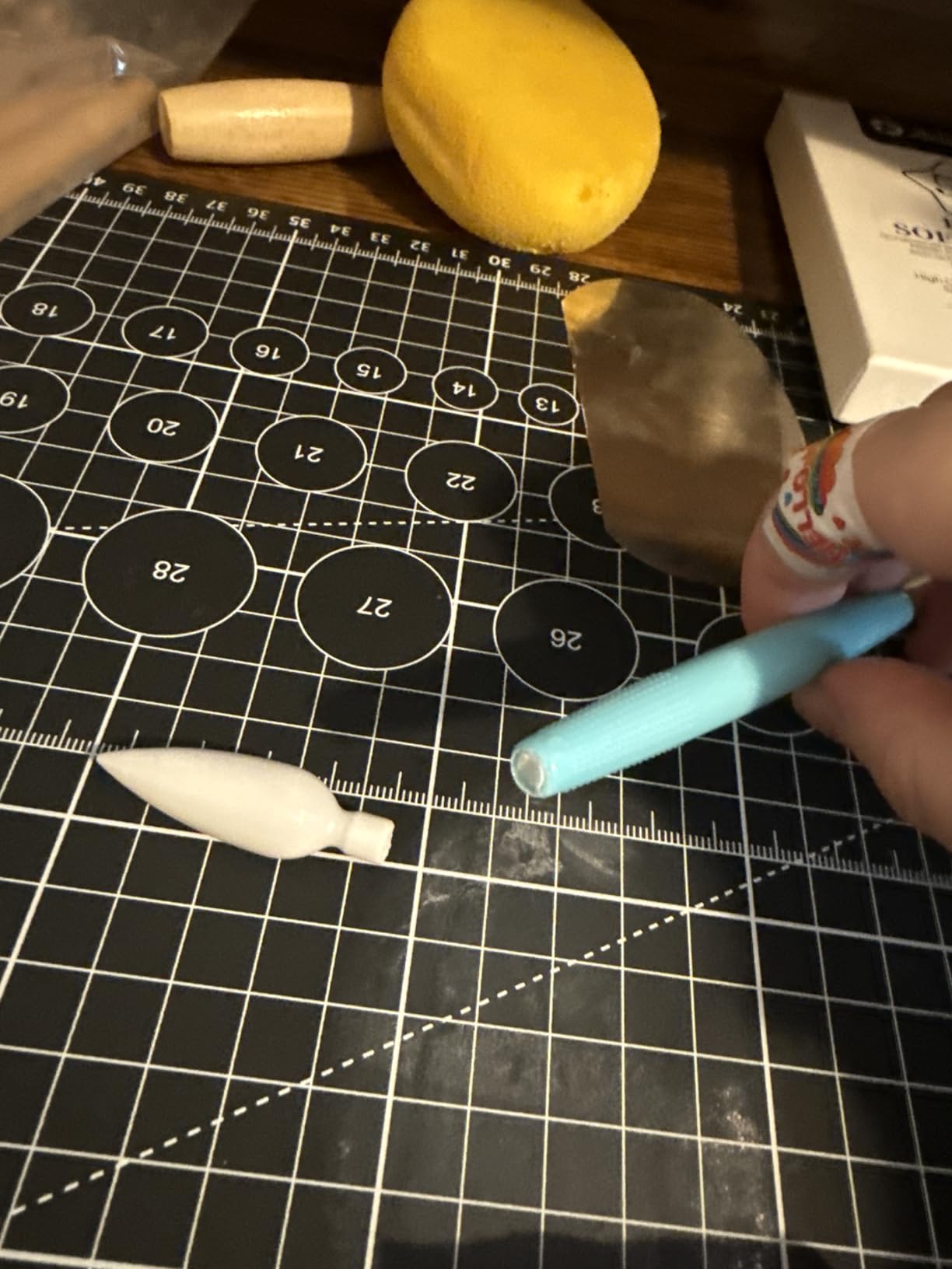 31pcs Fondant Cake Modeling Decorating Hand Sculpting Tools Kit for Cookie Cake Decorating, Sugarcraft Sculpture Pottery customer photo 2