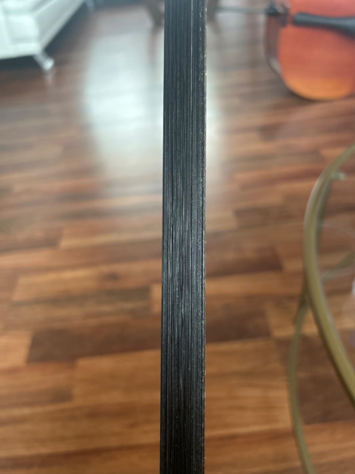 VINGOBOW 3/4 Size Carbon Fiber Upright Double Bass Bow - French Model with Ebony Frog customer photo 1