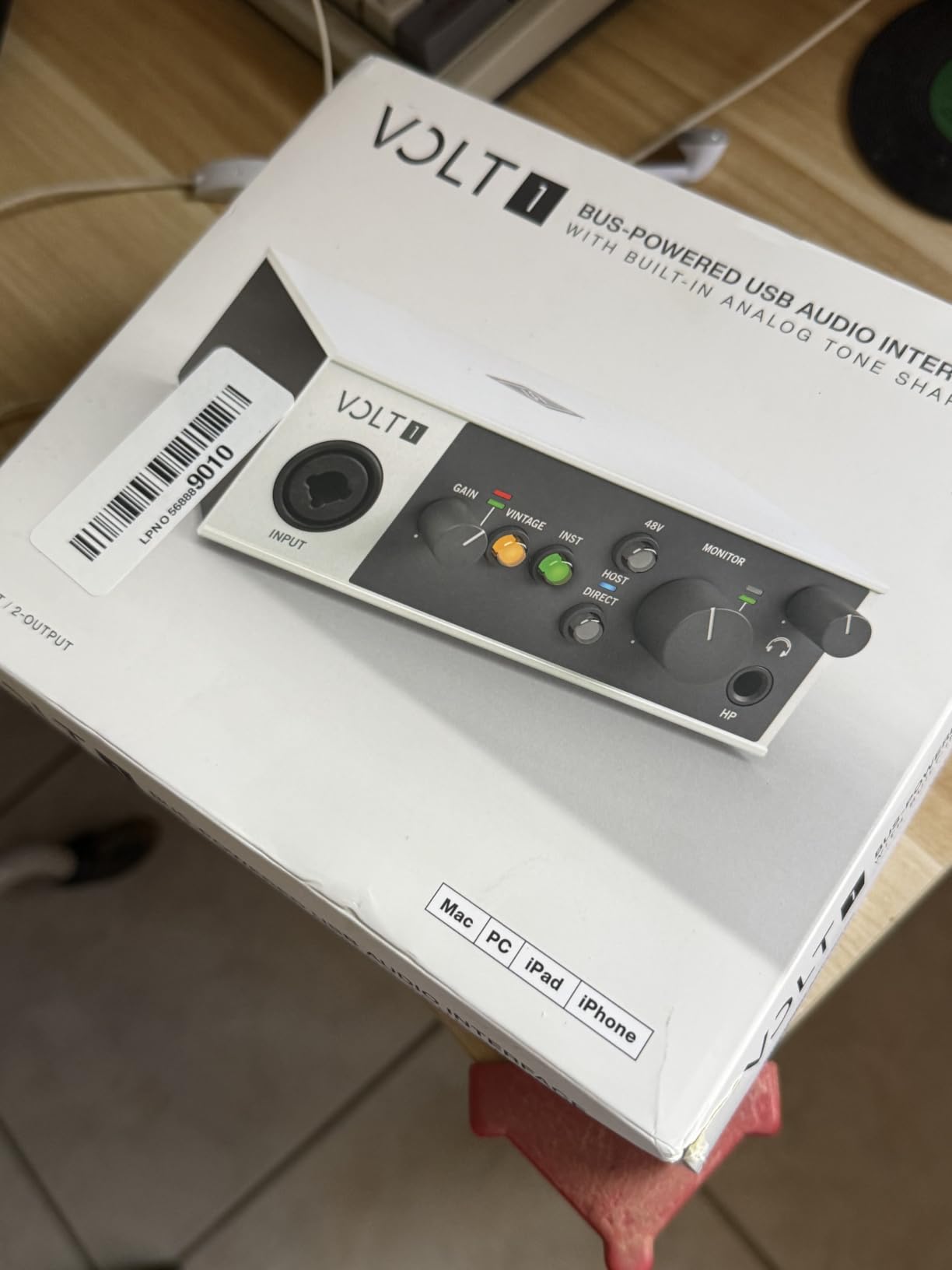 Universal Audio Volt 1 USB Audio Interface customer photo 2