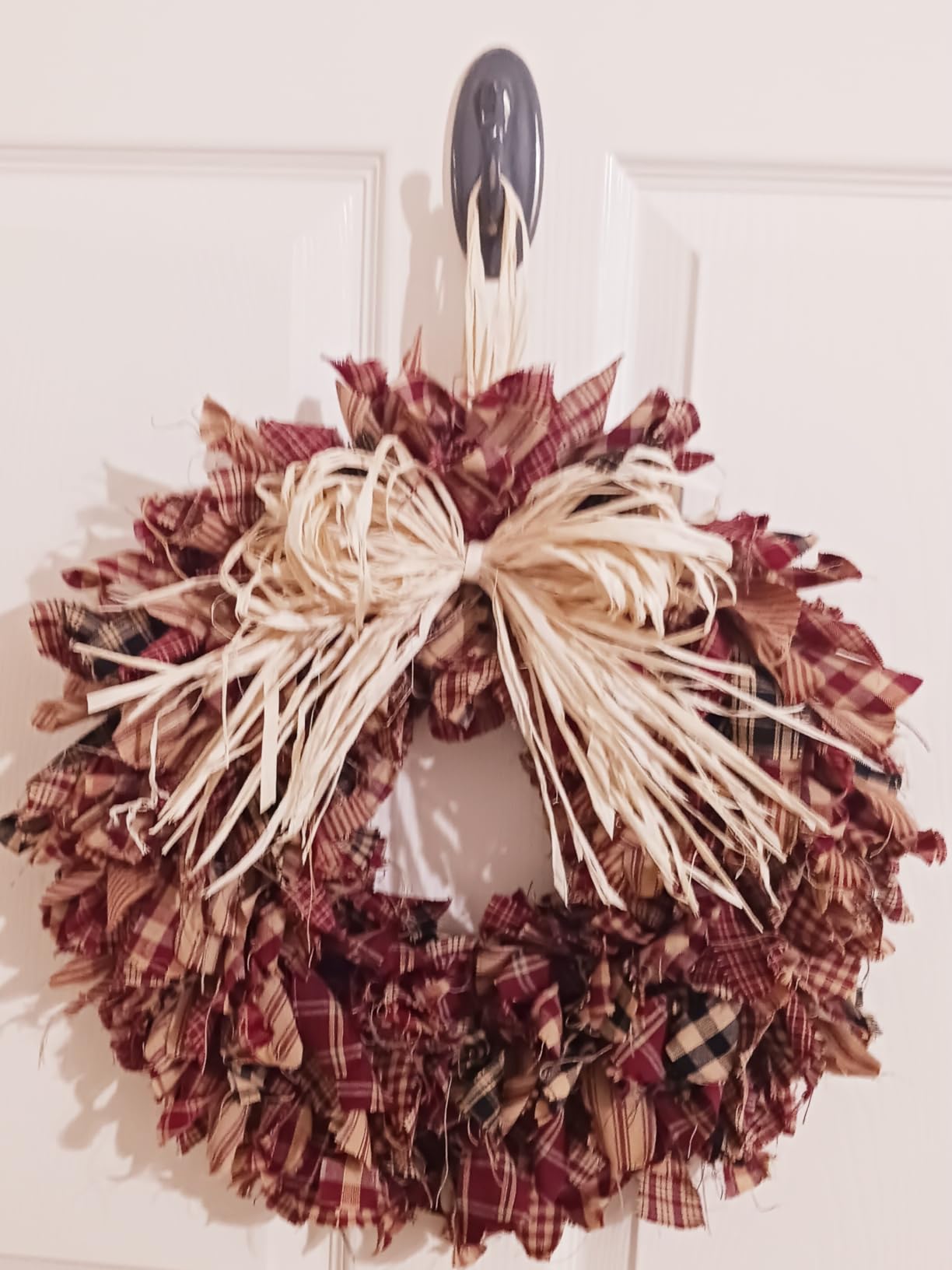2-Pack 14 Inches Wire Wreath Frame - Round Metal Wreath Form | Wreath Ring Design for DIY Crafts, Floral Projects, and Home Decor - Dark Green Wire Frame customer photo 2