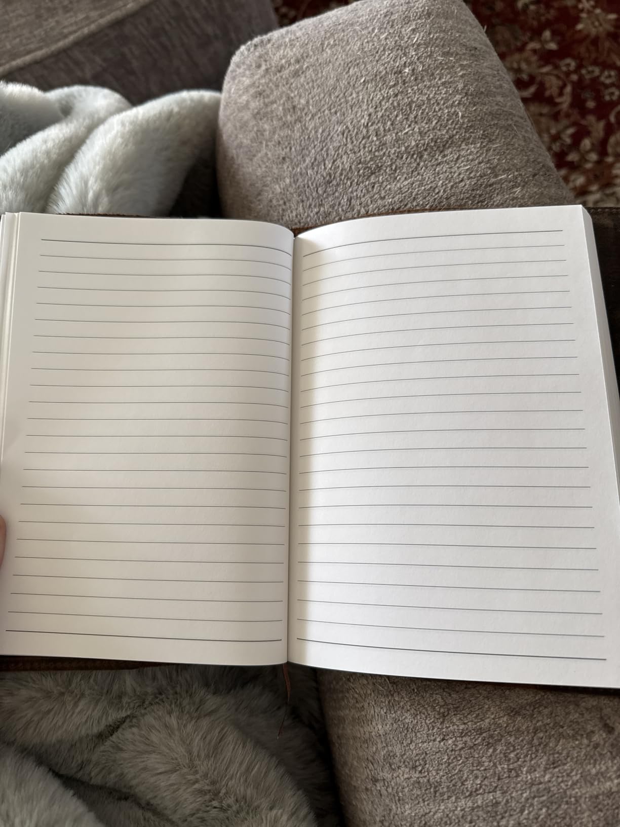 Moonster Leather Journal Refillable Notebook - Vintage Handmade Leather Bound Journal for Women and Men, Classic Leather Notebook with Pen for Writing, Travel, Bible Notes customer photo 2