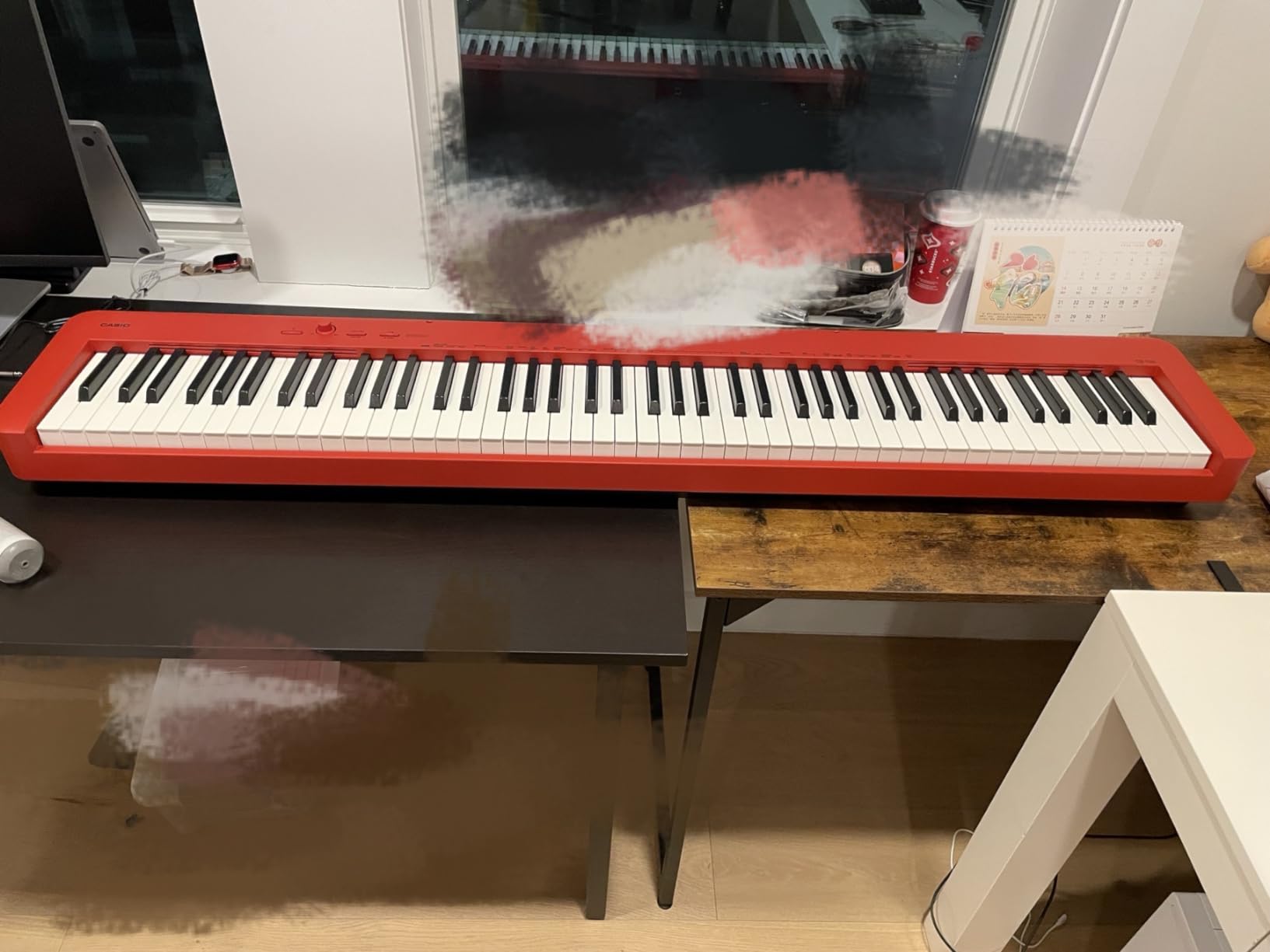 Casio CDP-S160 88-Key Weighted Digital Piano with Scaled Hammer Action Keyboard, Duet Mode for Students, Realistic Feel, Slim and Portable, Built-In Tones, Effects, USB-MIDI, Speakers, Black customer photo 1