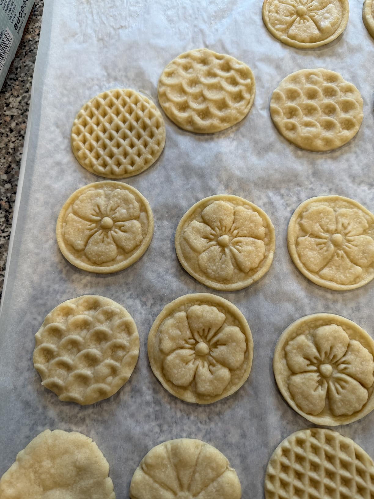 Wood Cookie Stamp, 2.5 Inch (Floral Spiral CS-043) customer photo 1