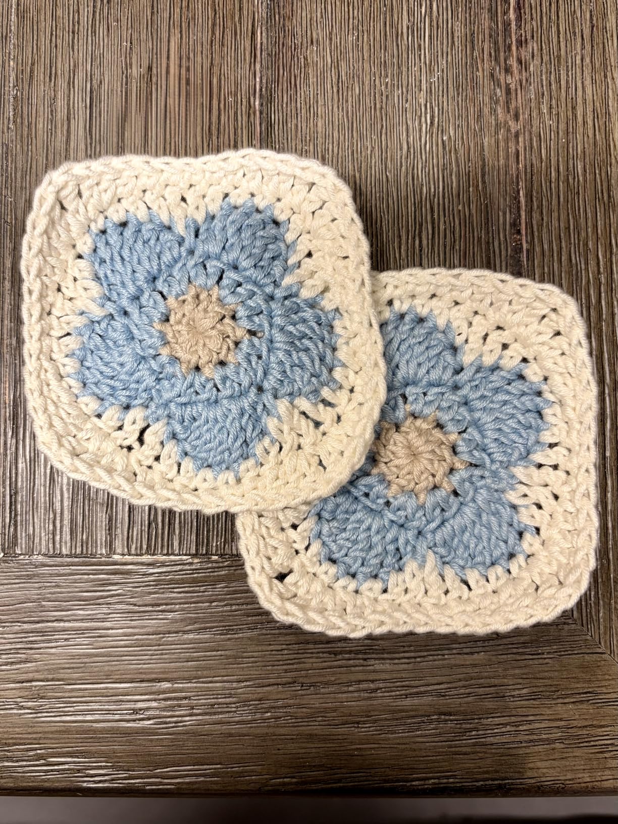 Bernat Softee Cotton Blue Waves Yarn - 3 Pack of 120g/4.25oz - Nylon - 3 DK (Light) - 254 Yards - Knitting, Crocheting & Crafts customer photo 2