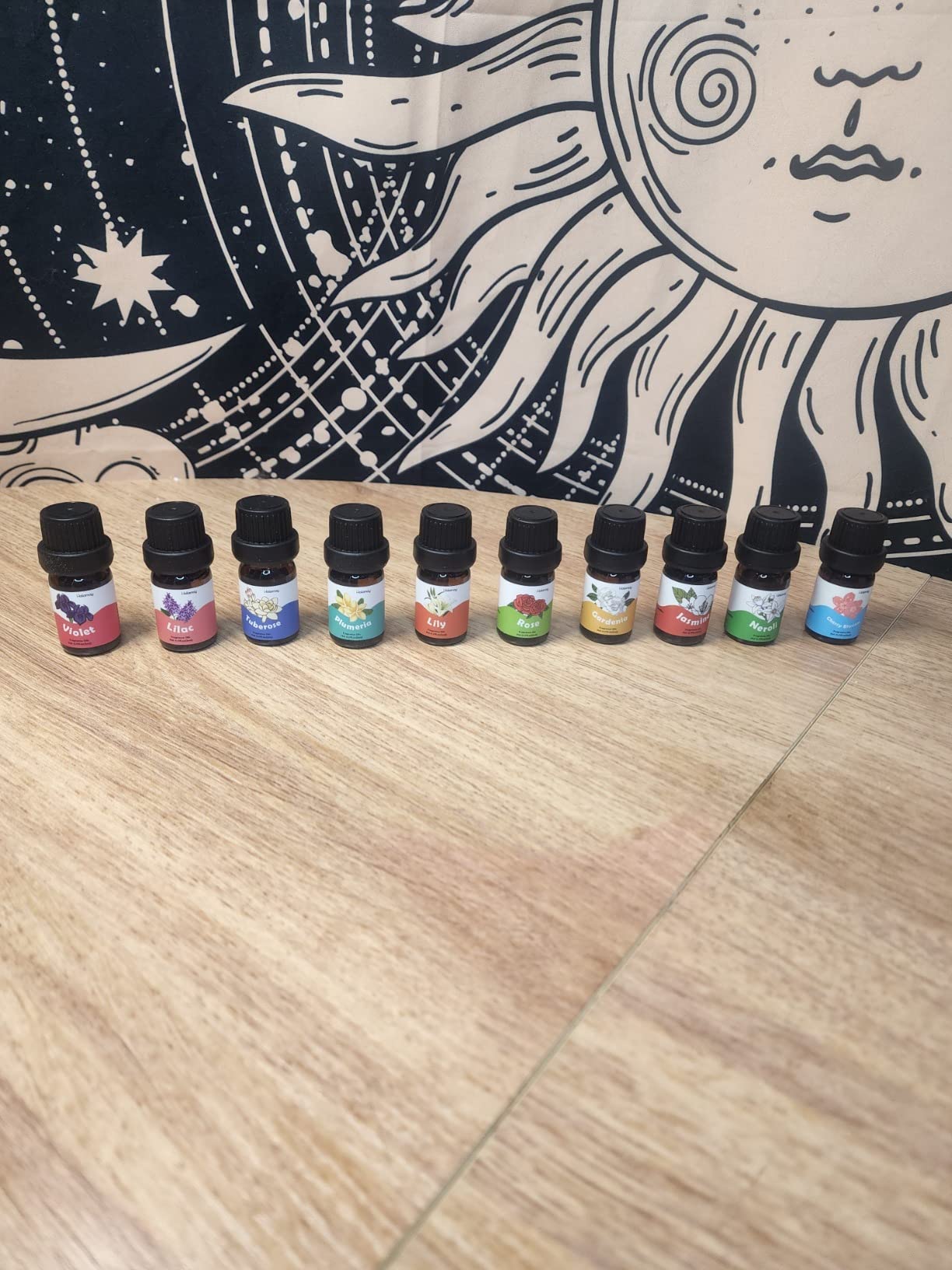 Floral Essential Oils, Holamay Premium Fragrance Oil for Candle Making, 5mlx10, Soap Making Scents - Rose, Jasmine, Neroli, Gardenia, Lilac and More, Aromatherapy Essential Oils for Diffusers for Home customer photo 2