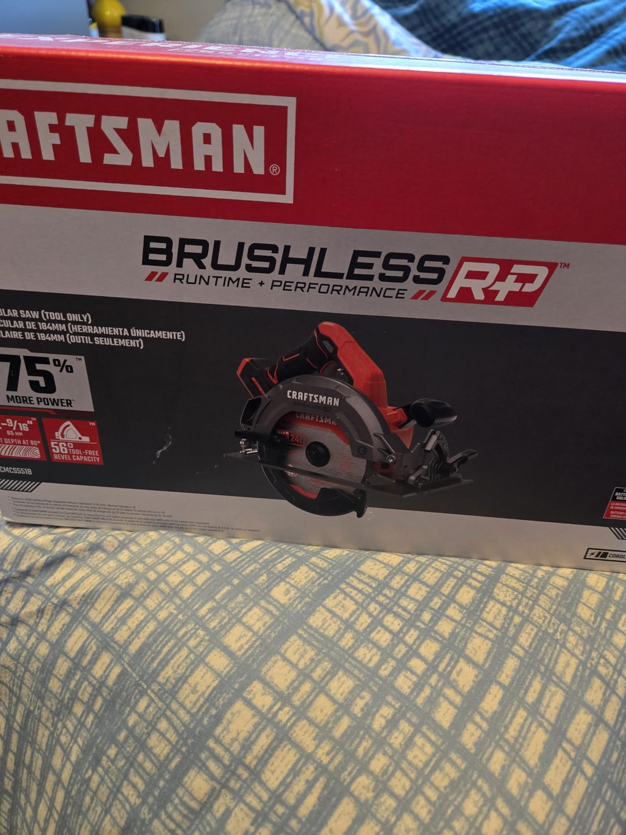 CRAFTSMAN V20 RP Cordless Circular Saw, 7-1/4 inch, Bare Tool Only (CMCS551B) customer photo 2