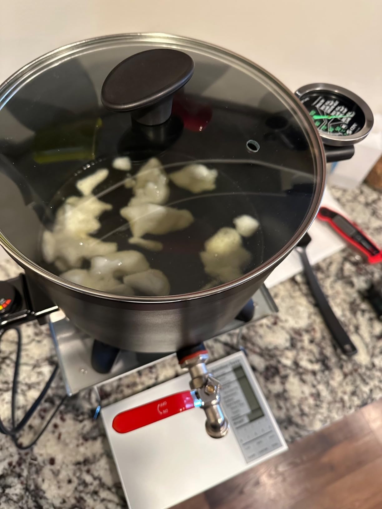 wonnv Electric Wax Melter for Candle Making, 7 Qts (14 Lbs), Soy Wax Melting Pot Kit with Quick Pour Valve customer photo 2