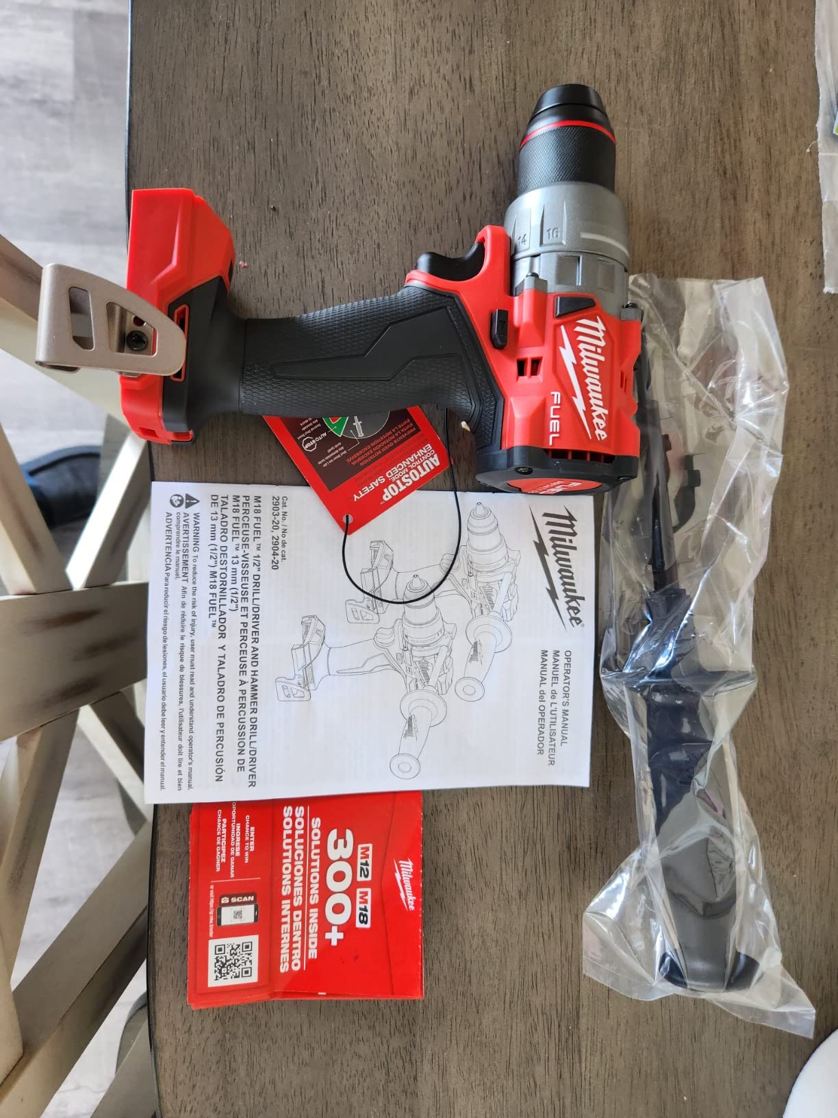 Milwaukee M18 FUEL 18V Lithium-Ion Brushless Cordless 1/2 in. Drill/Driver (Tool-Only) 2903-20 customer photo 1