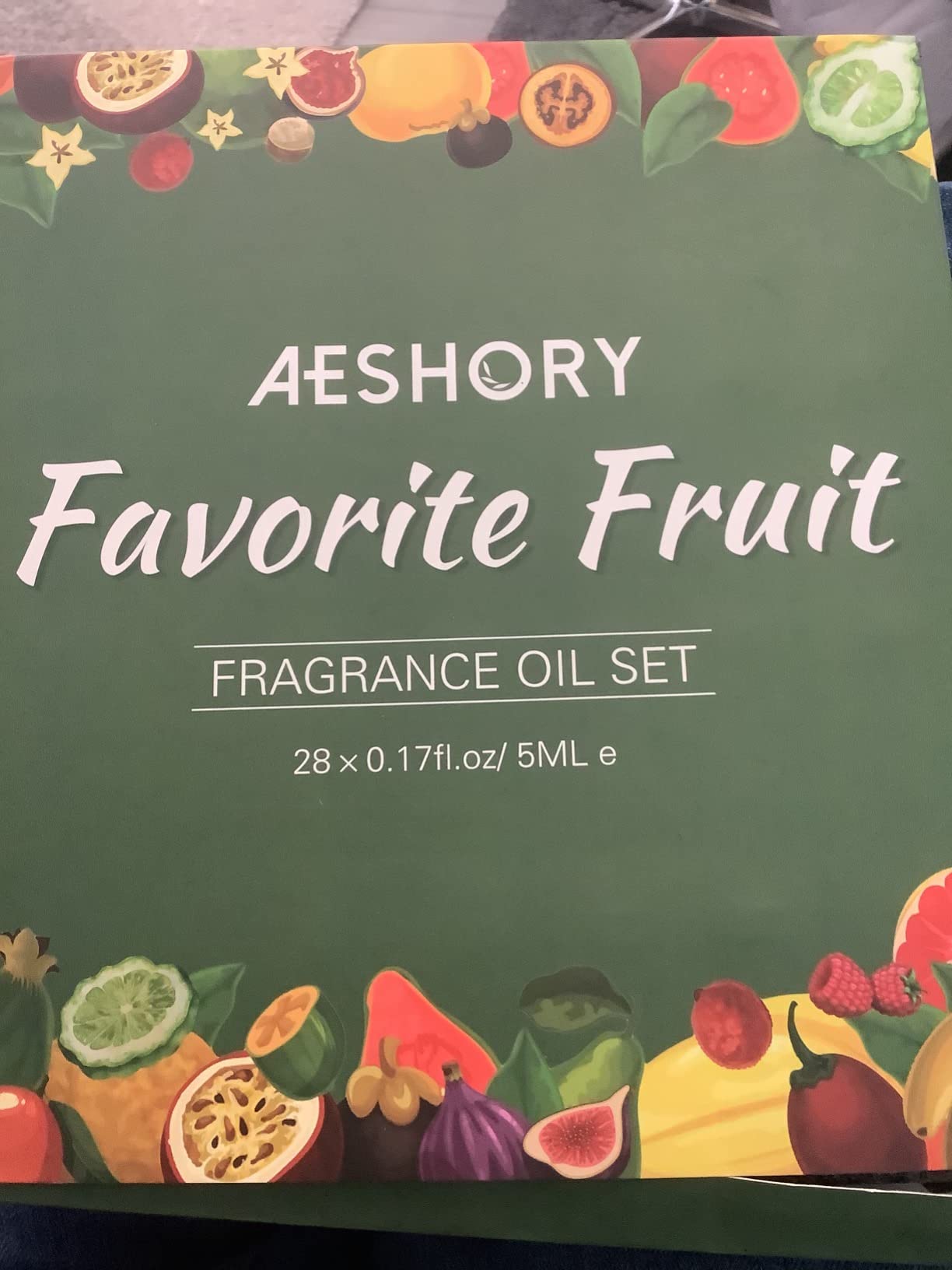 Fruity Essential Oils Set - Top 28 Fruit Fragrance Oil for Candle Making, Diffusers - Strawberry, Apple, Pineapple, Cucumber Melon, Cherry, Mango, Lemon, and Orange Scented Aromatherapy Oils customer photo 1