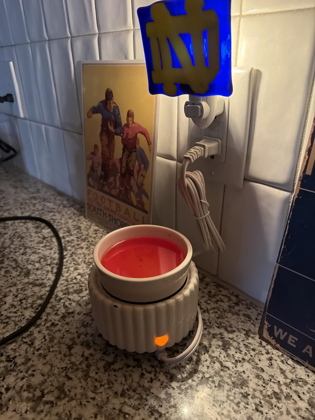 VICTORIA AROMA Ceramic Wax Melt Warmer 3-in-1 Candle Wax Warmer for Scented Wax Melter Electric Fragrance Wax Burner for Home Office Bedroom Gift & Decor customer photo 1