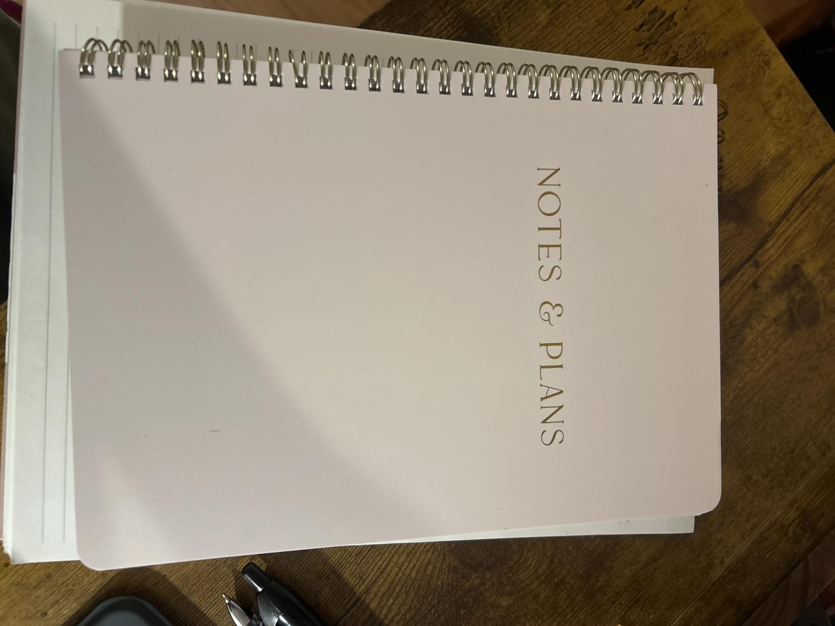 Beautiful Daily Planner And Notebook With Hourly Schedule - Aesthetic Spiral To do List Notepad to Easily Organize Your Tasks And Appointments - Stylish Book And School Or Office Supplies For Women customer photo 1