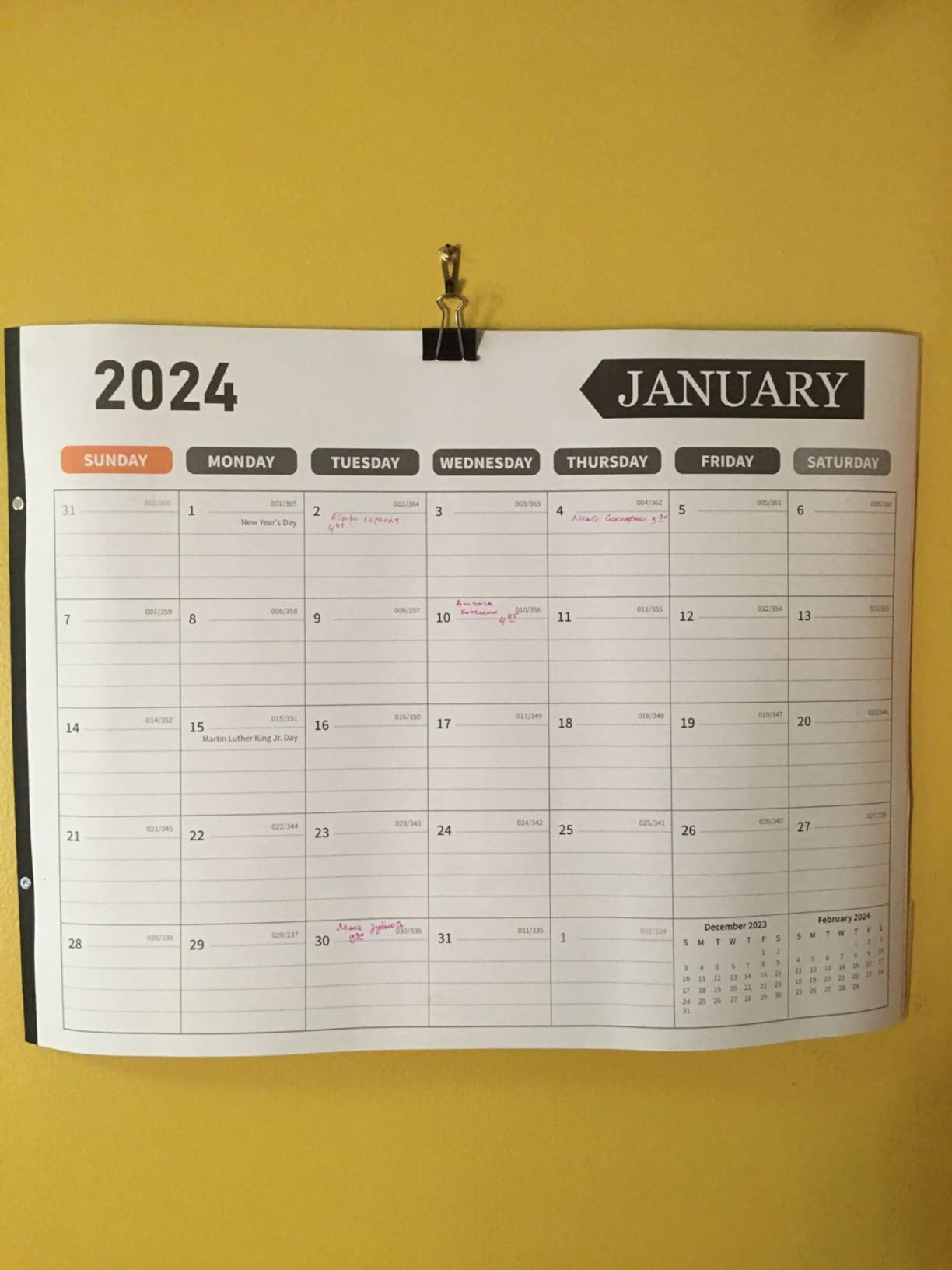 Large Desk Calendar 2026-2027, 22x17 Inch PU Leather Desk Pad Calendar, 18 Months (Jul 2026 - Dec 2027), Big Desktop Blotter for Office, Home & Classroom customer photo 1