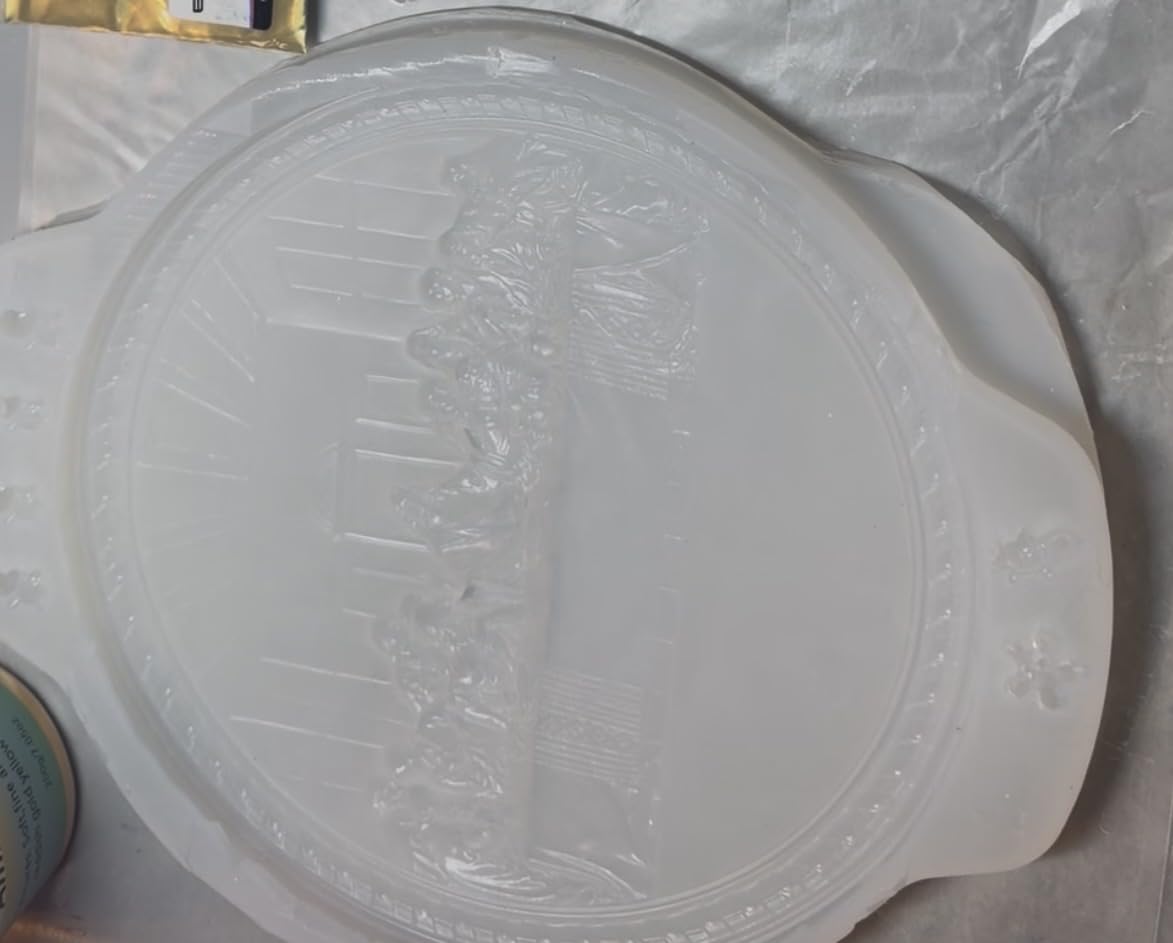 CHANGTIKEJI Silicone Mold Making Kit, 64OZ Super Elastic Liquid Silicone for Mold Maker, Fast Cure Translucent Silicone Rubber for Casting Resins Mold, Silicone Mold, Candle Mold, Soap Mold, Food Mold customer photo 2