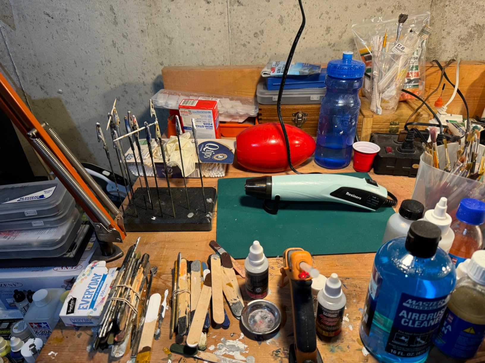 Resiners Heat Gun for Crafting, 350W Mini Heat Gun for Resin Bubbles, Fast-Heating Mini Heat Gun With Dual Temperatures, 3 Nozzles and Silicone Covers for Resin, Vinyl, Shrink Wrap and DIY Crafts customer photo 2