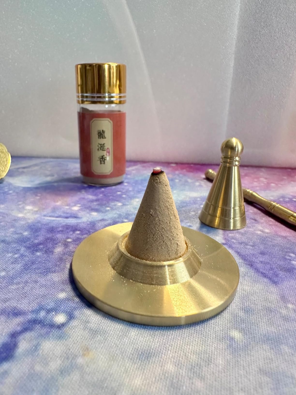 12 Pcs Brass Incense Burner Kit - Incense Making Kit with Cone Tower Mold, Holder for Yoga Meditation & Home Fragrance customer photo 2