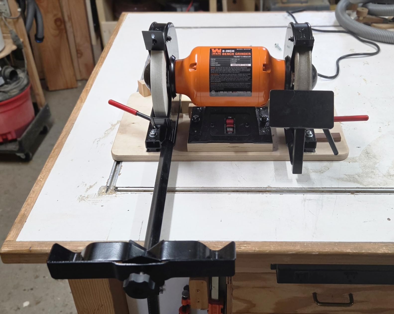 BG-GRIND4 4PCS Set Complete Grinding Jig System for Wood Chisels, Grind Sharpening System to Sharpen Lathe Turning Tools, Chisels, Skews, Bowl Spindle Gouges etc. customer photo 1