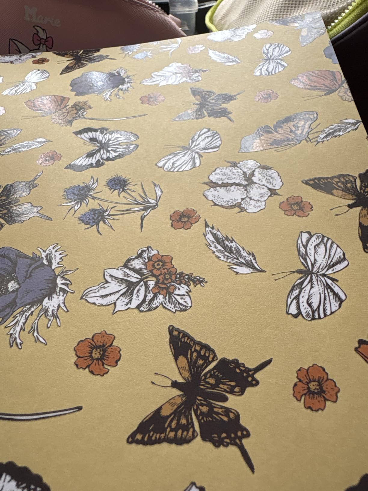 48 Sheets 12x12 Multicolored Cardstock Paper Pad - Flower & Butterfly Designs - Ideal for Scrapbooking, Card Making & More customer photo 2