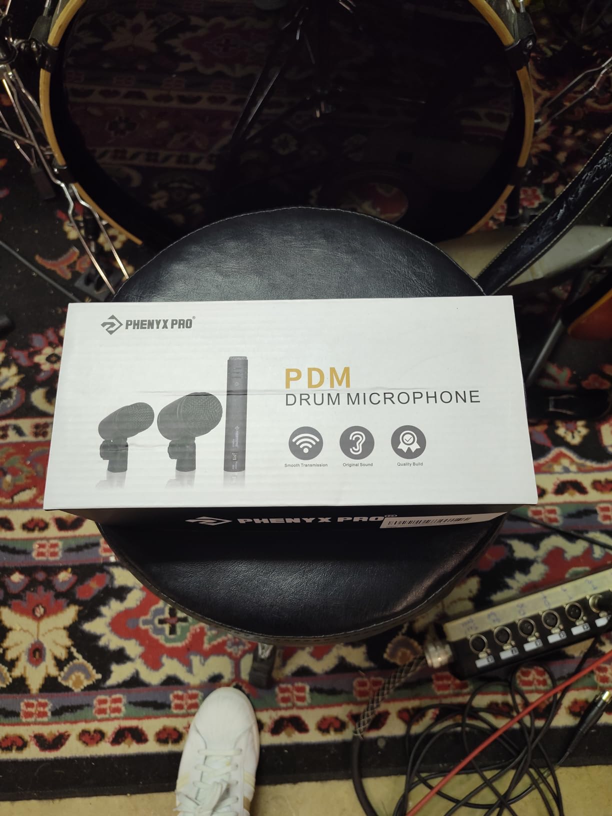 Phenyx Pro PDM35 Overhead Condenser Microphone, Cardioid Microphone with Wide Frequency Response Range customer photo 2
