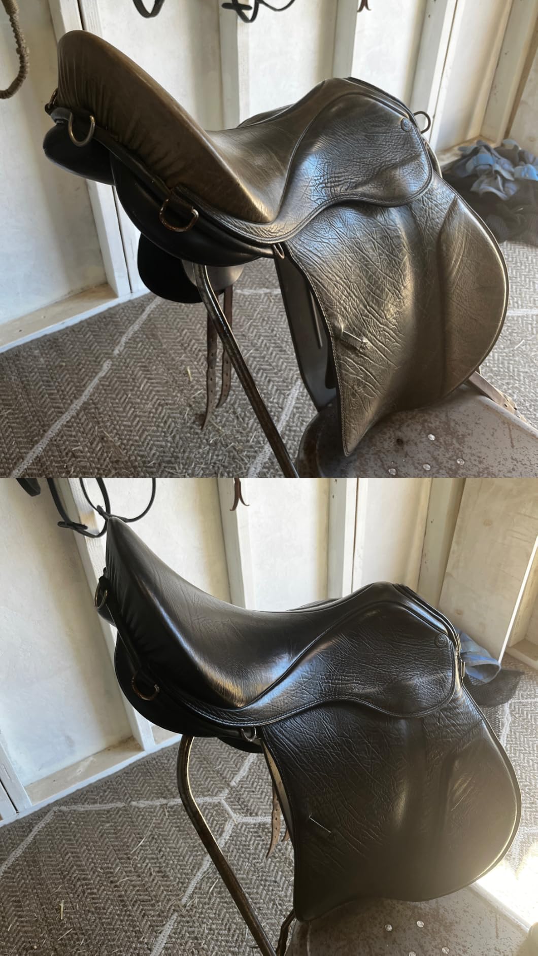 Angelus Leather Dye - Flexible Leather Dye for Shoes, Boots, Bags, Crafts, Furniture, & More 3oz, Dauber Included (Jet Black) customer photo 1