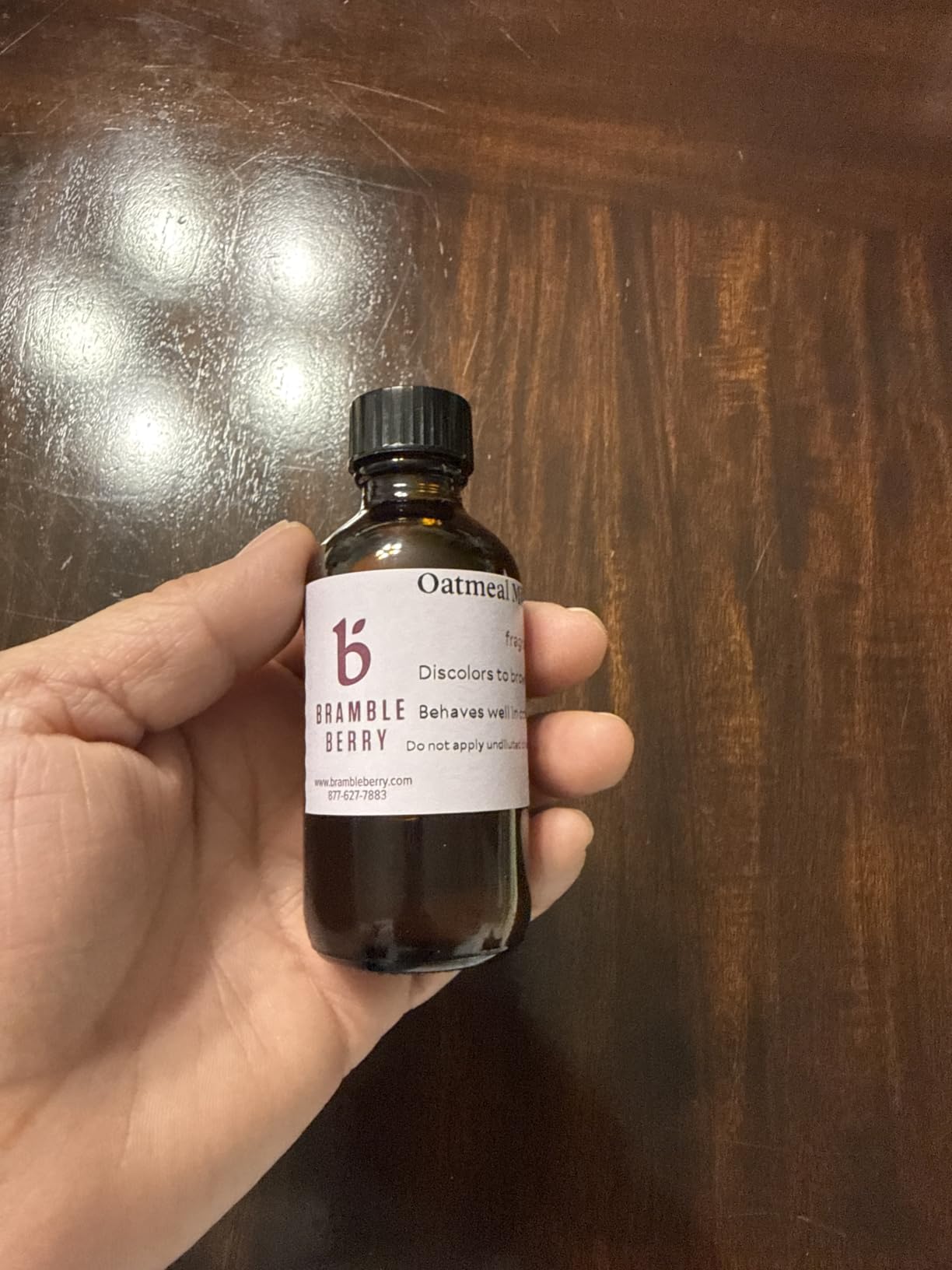 Bramble Berry Oatmeal Milk and Honey Fragrance Oil 2 oz | Warm Sweet Scent for Soap Making, Candle Making, Lotion & Bath Bombs | Skin Safe, Vegan, Paraben & Phthalate Free, DIY Craft Essential customer photo 1