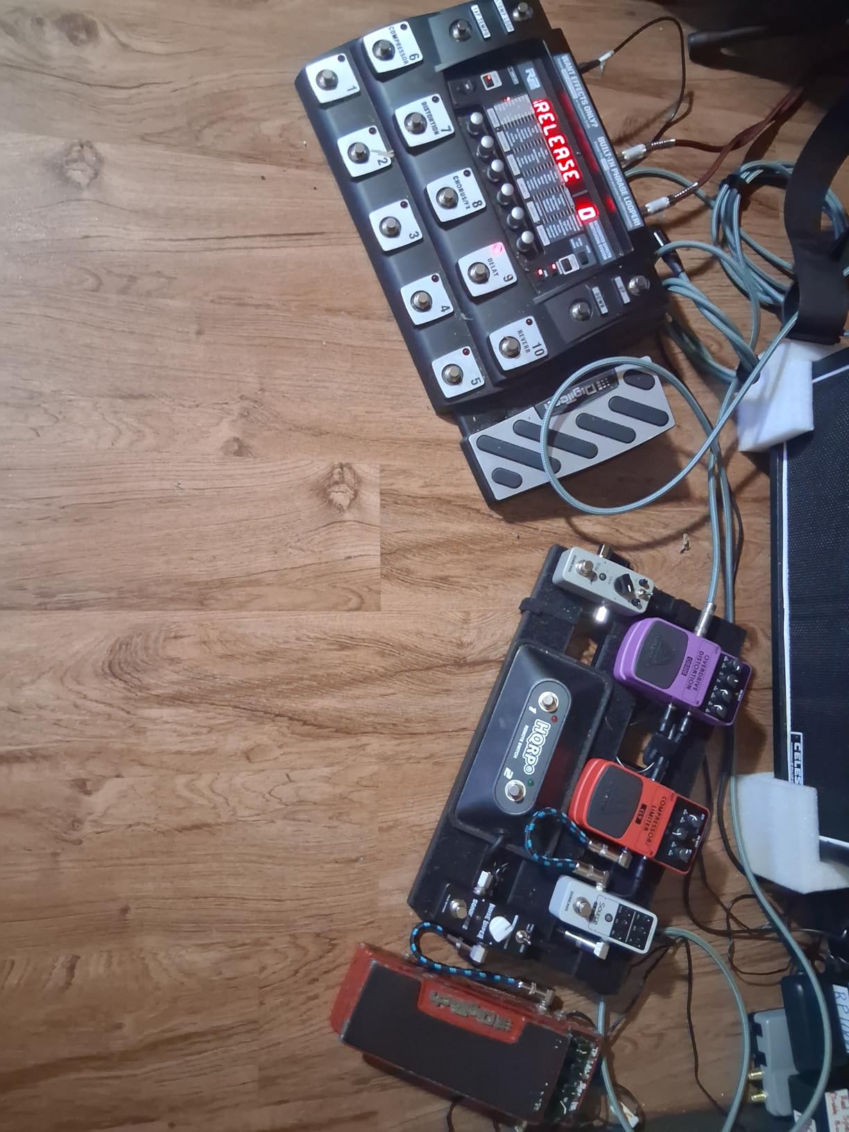 STRICH Guitar Pedal Board Aluminum Alloy 1.82lb Super Light Small Effect Pedalboard 15'' x 11.8'' with Carry Bag, STANDARD 15 (Angled) customer photo 1
